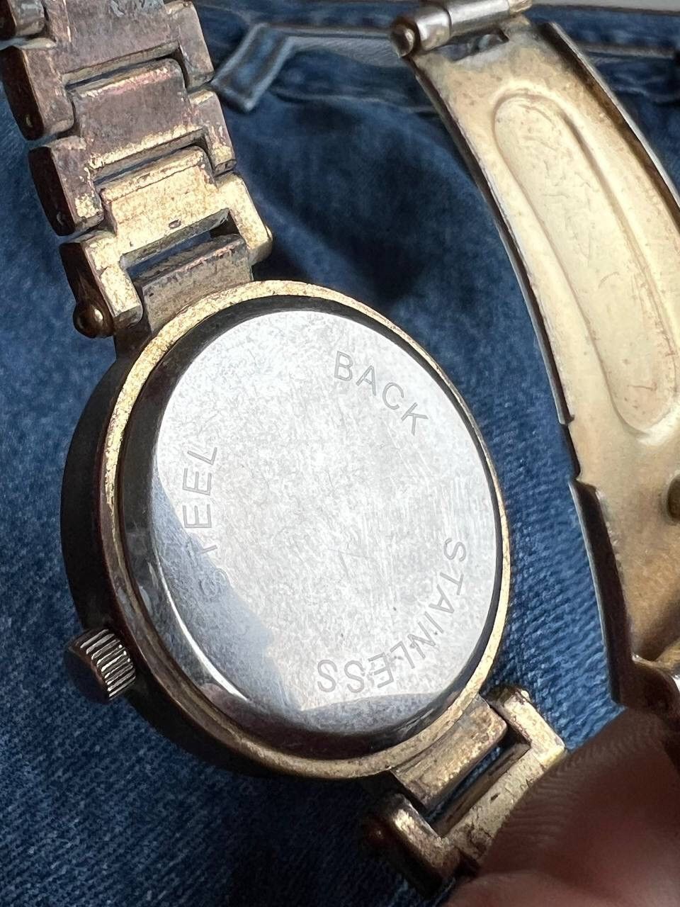 Designer × Japanese Brand × Vintage Bronze Brown vintage watch rhinestones bracelet Watches Size ONE SIZE - 8 Thumbnail