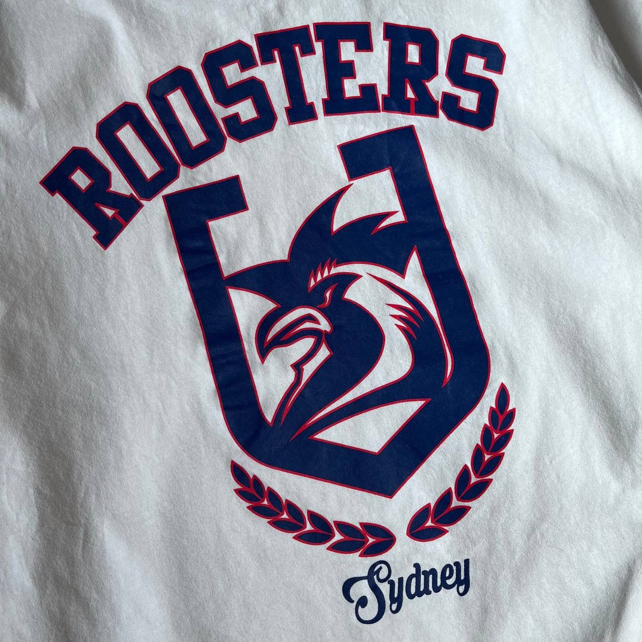 Vintage Sydney Roosters NRL Rugby T Shirt Size US L / EU 52-54 / 3 - 3 Thumbnail