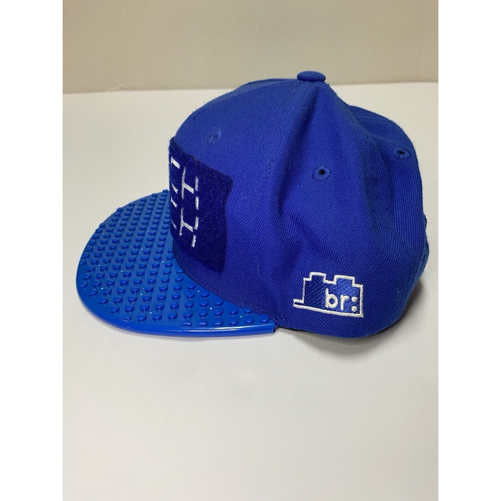 Other Brick Building Block Display Baseball Snap Blue Hat/Cap Size ONE SIZE - 4 Thumbnail