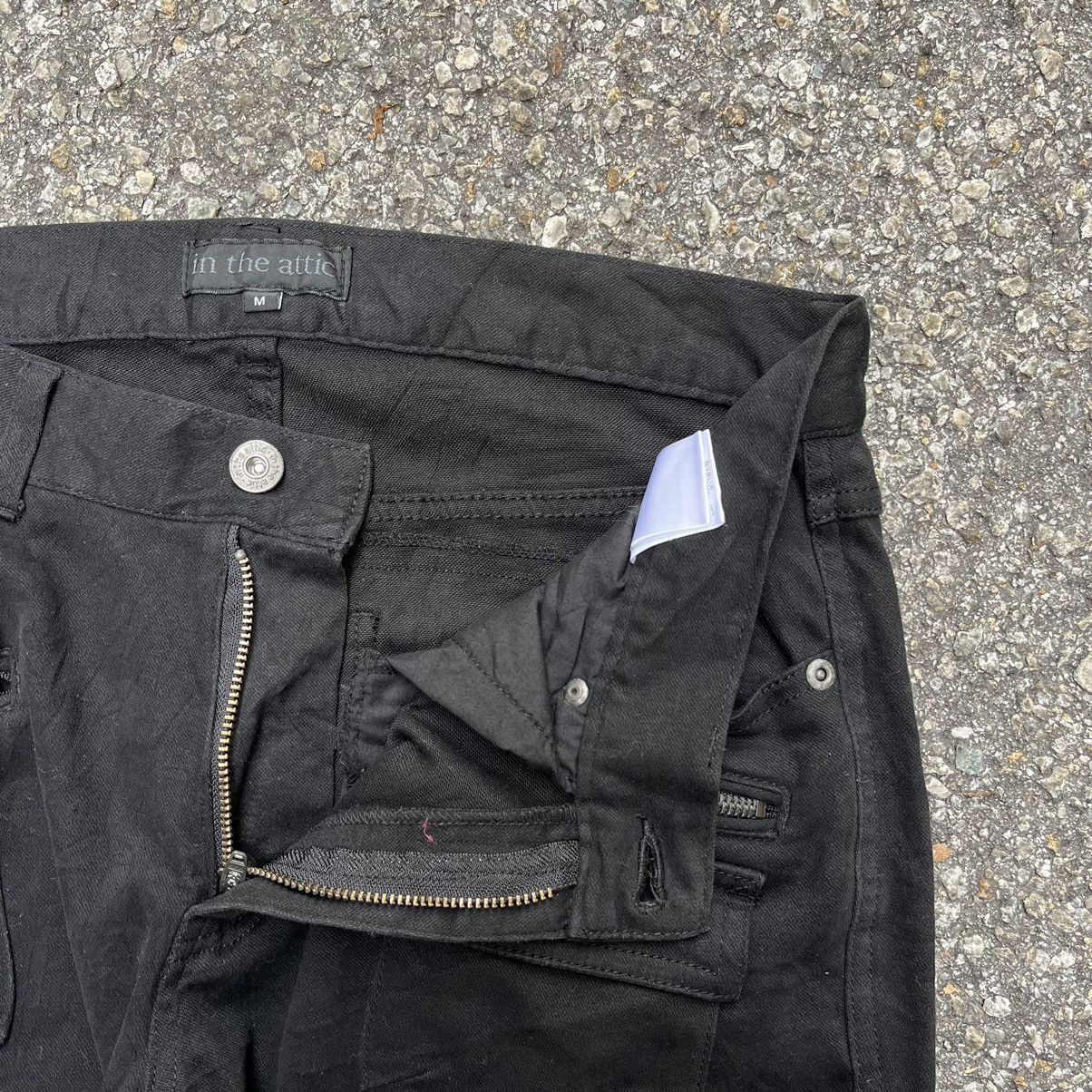 Seditionaries Japanese In The Attic Gothic Punk Cargo Multi Pocket Pants Size US 30 / EU 46 - 5 Thumbnail