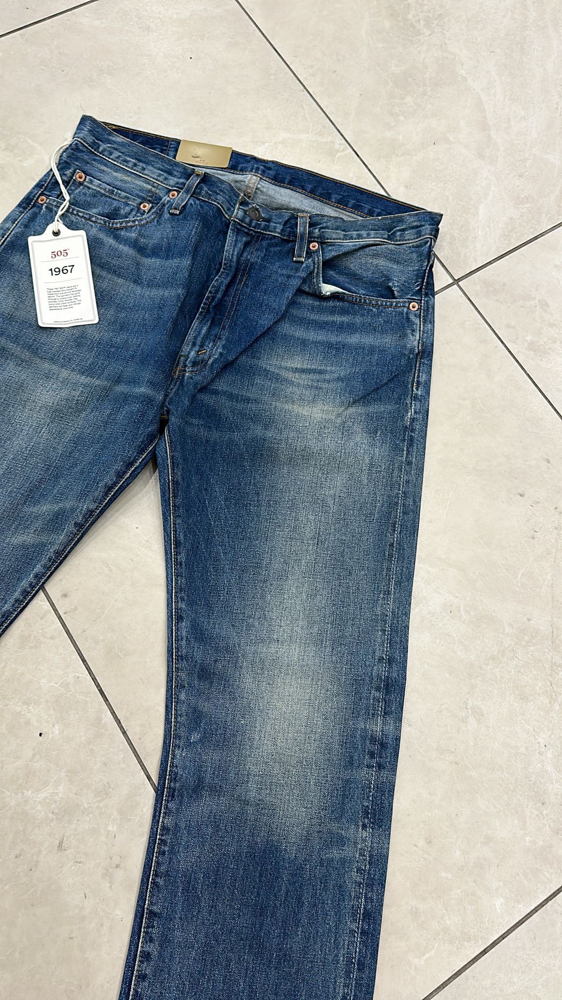 Levi's Vintage Clothing LVC Levi's Vintage Clothing 1967 505-0217 Selvedge Jeans Size US 36 / EU 52 - 4 Thumbnail