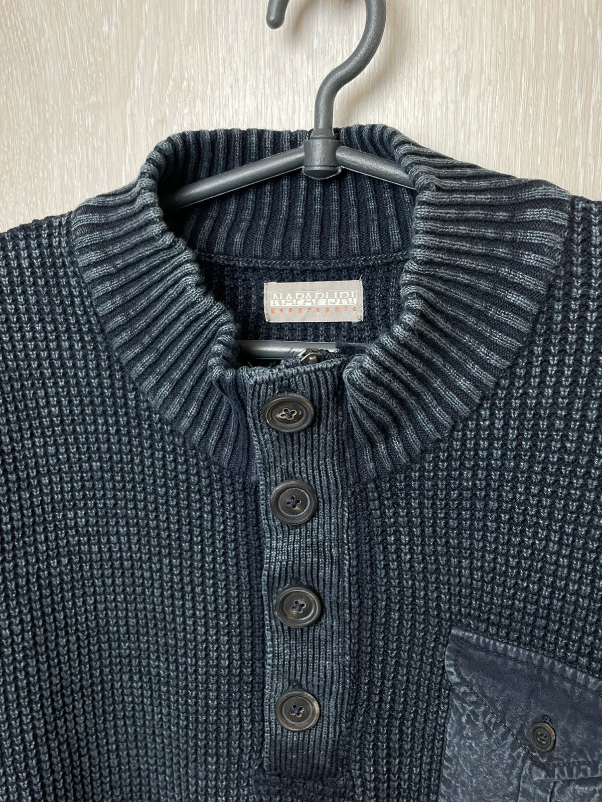 Napapijri Vintage Napapijri Knit Sweater Size US XXL / EU 58 / 5 - 3 Thumbnail