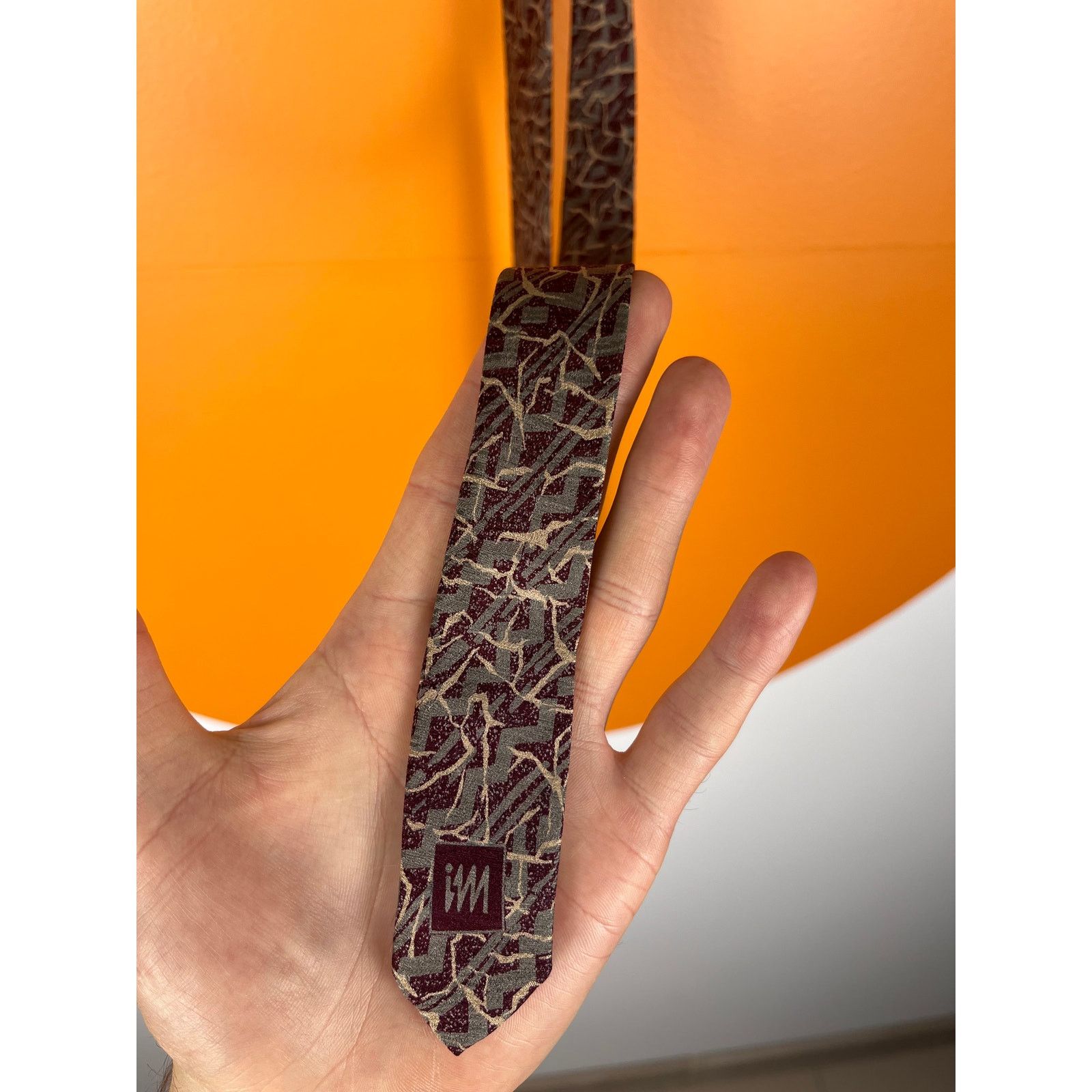 Issey Miyake tie japanese designe abstract rare 00s luxury