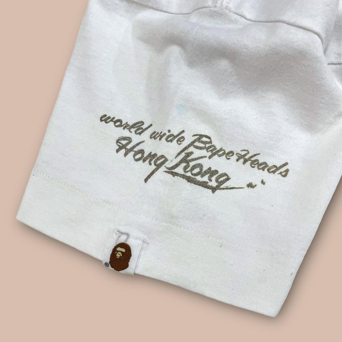 Bape RARE Vintage 1999 Bape Mania Hong Kong Grand Opening Tees Size US S / EU 44-46 / 1 - 8 Thumbnail