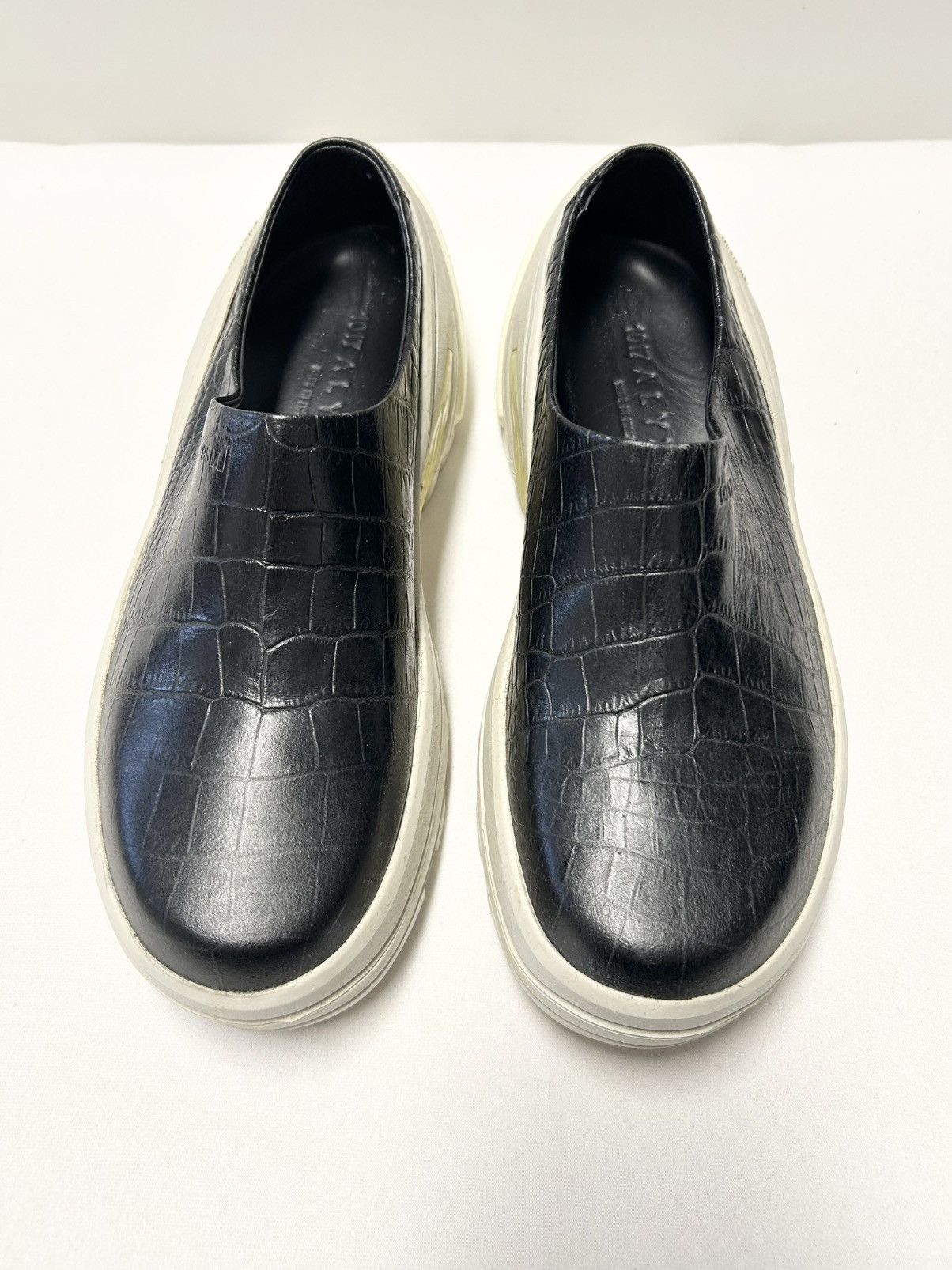 1017 ALYX 9SM SS2020 Croc Leather Vibram Clogs Size US 8 / EU 41 - 10 Thumbnail