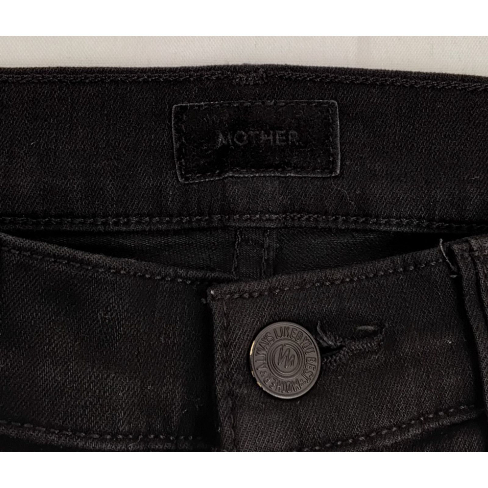 MOTHER Mother The Weekender Bootcut Jeans Women's 25x30 Black Size 25" / US 0 / IT 36 - 6 Thumbnail