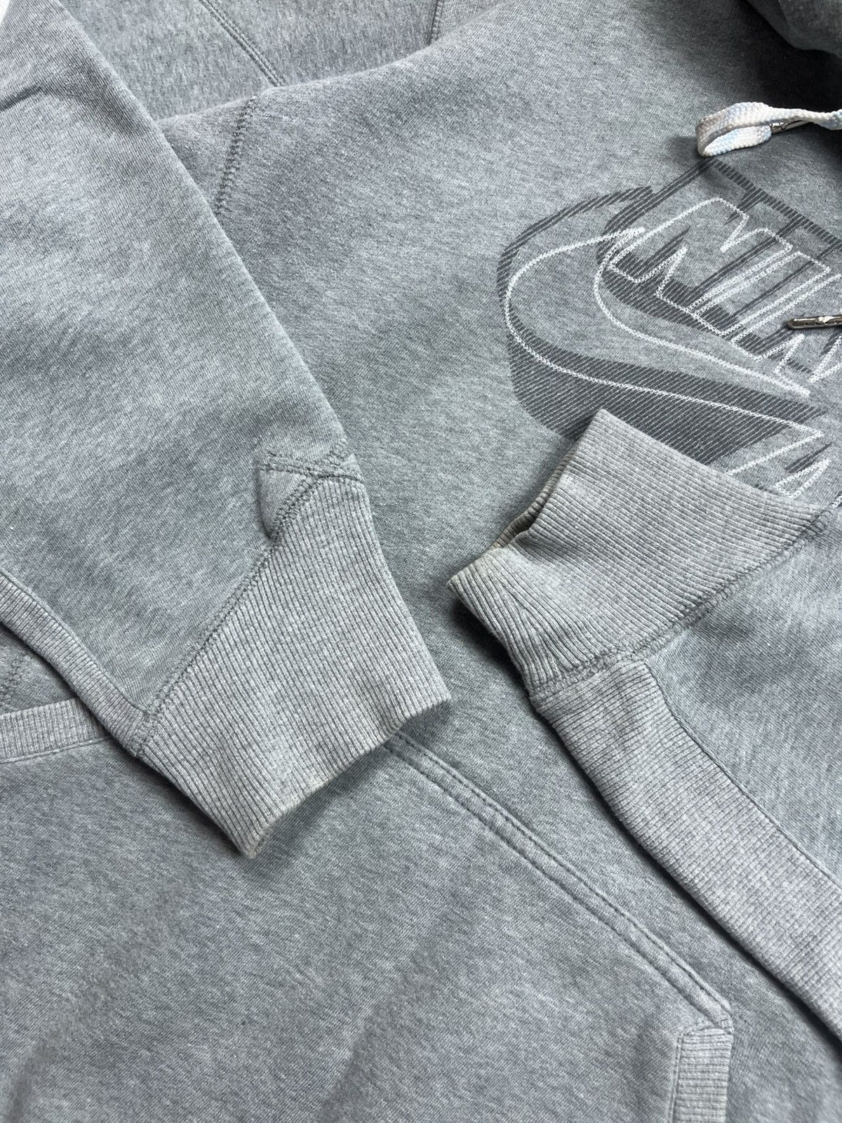 Nike 00s Nike Air Big Logo Vintage Y2K Oversized Retro Hoodie Size US XL / EU 56 / 4 - 9 Thumbnail