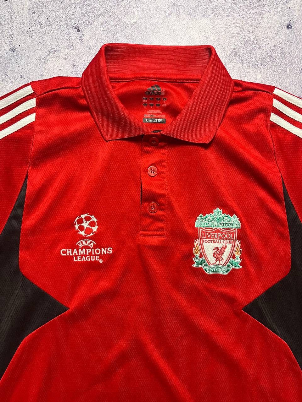 Adidas Adidas 2007 Liverpool Soccer Jersey Polo Shirt Y2K Hype Size US S / EU 44-46 / 1 - 3 Thumbnail