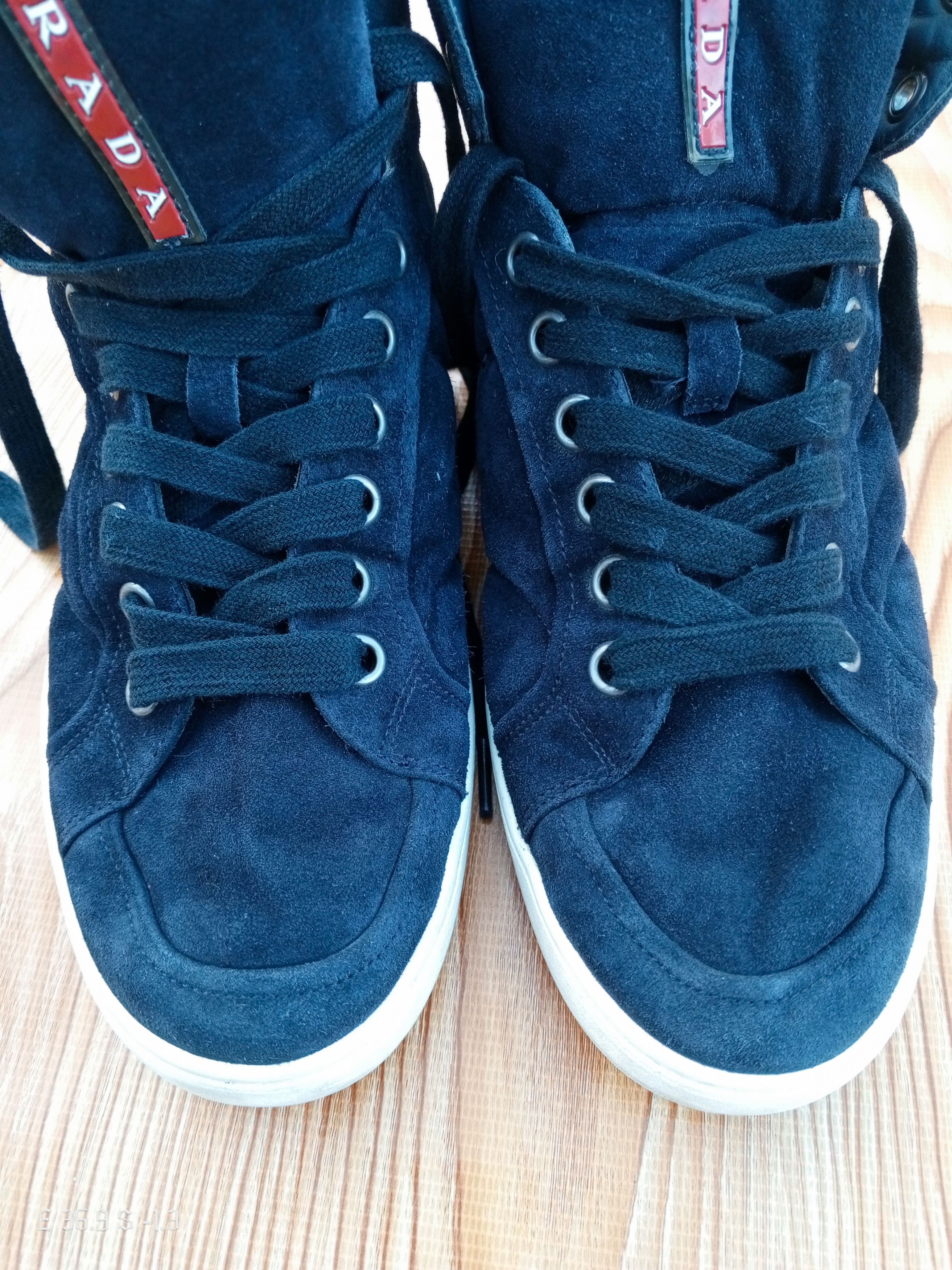 Prada Prada high top sneakers Size US 8 / EU 41 - 1 Thumbnail