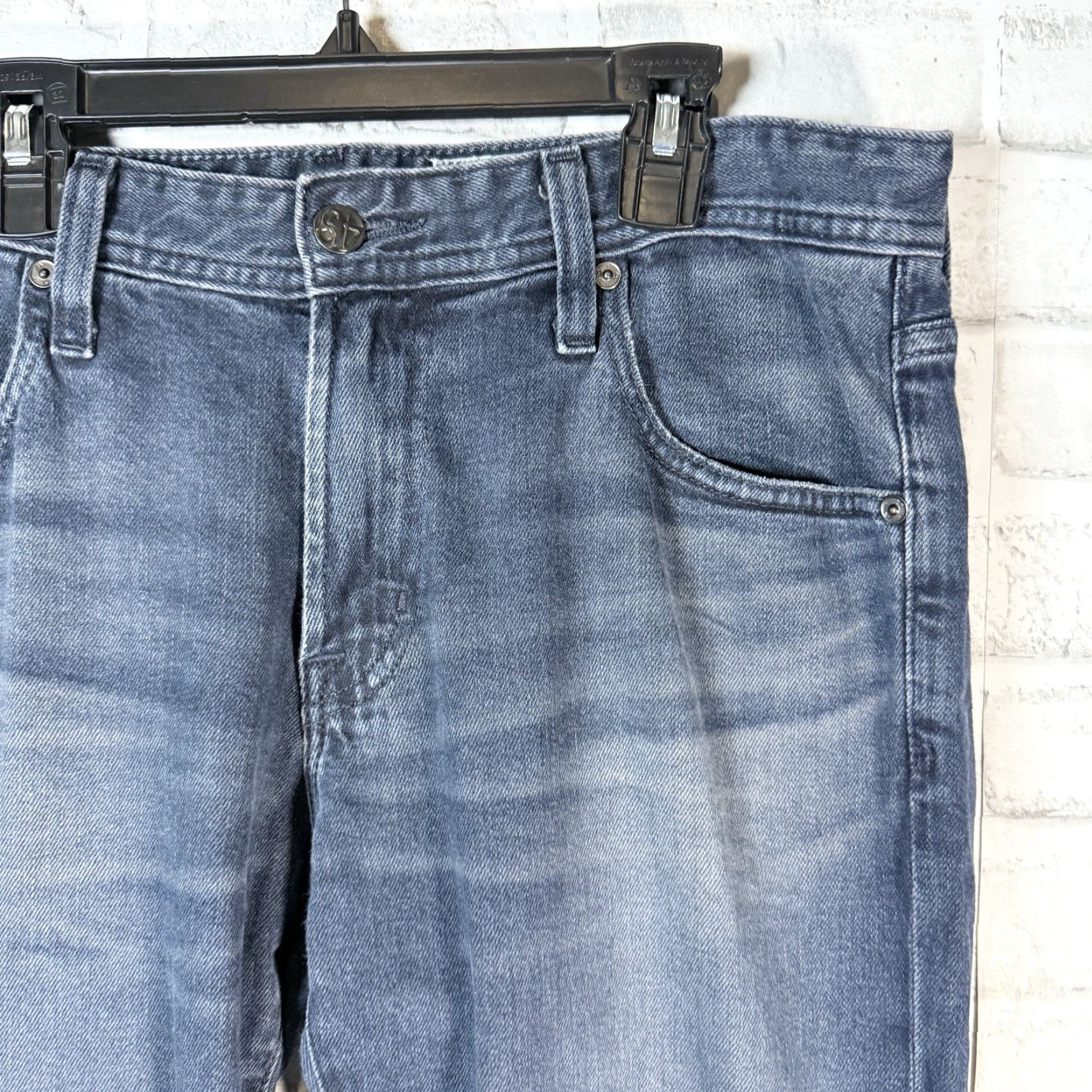 Vintage Adriano Goldschmied The Tellis Modern Slim Jeans Mens Size 32x32 Blue Slim Fit Straight Size US 32 / EU 48 - 2 Thumbnail