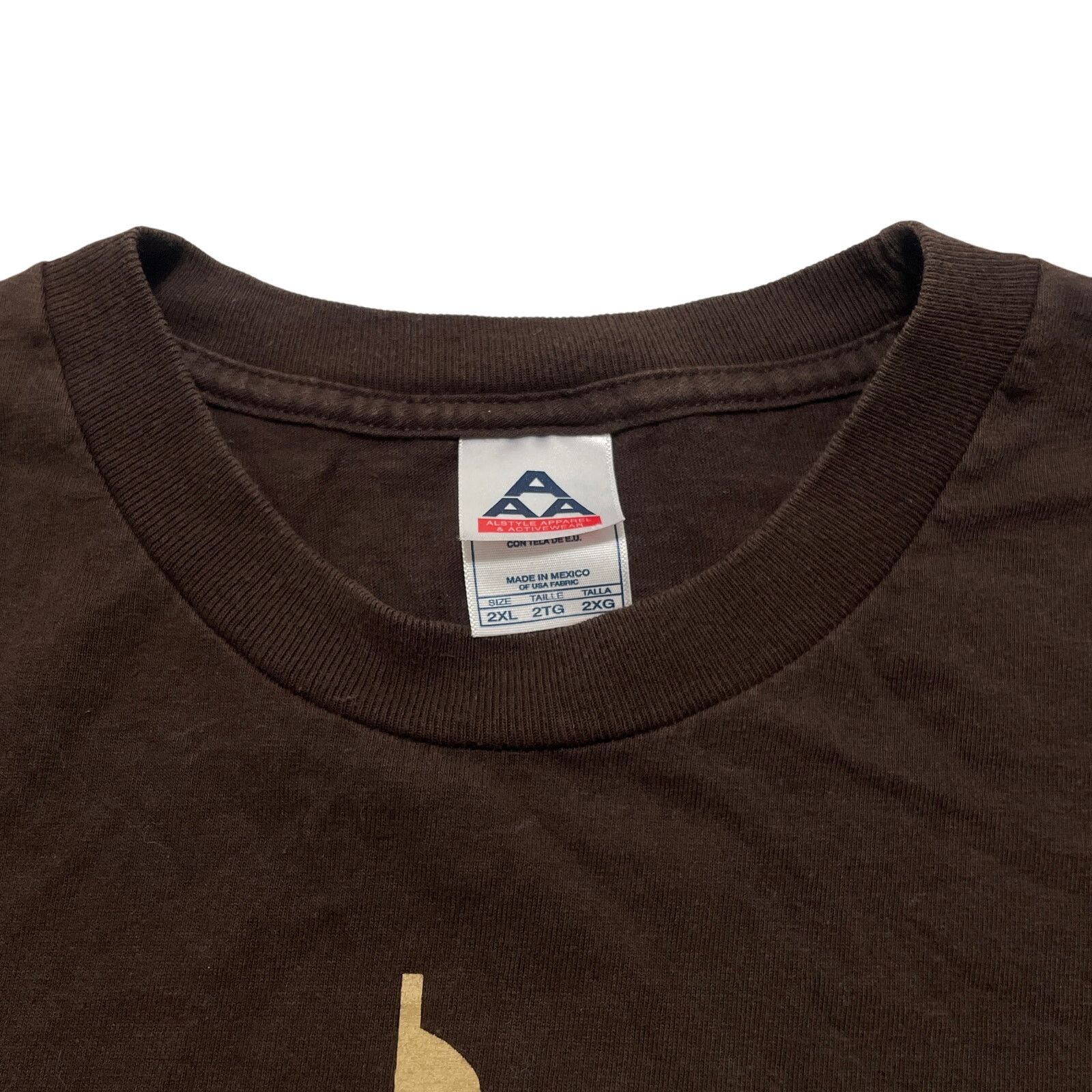 Other VTG Y2K 00's Strip Club Stripper Brown Graphic T-Shirt 2XL Size US XXL / EU 58 / 5 - 2 Thumbnail
