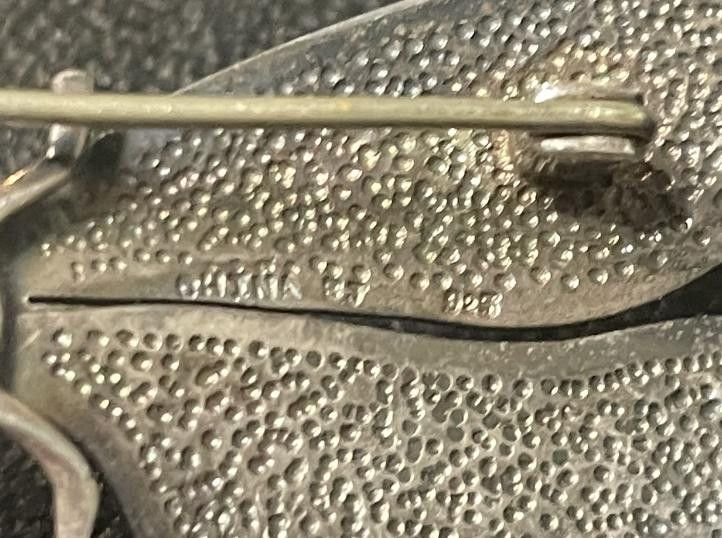 Designer DragonFly Pin .925 Size ONE SIZE - 3 Thumbnail