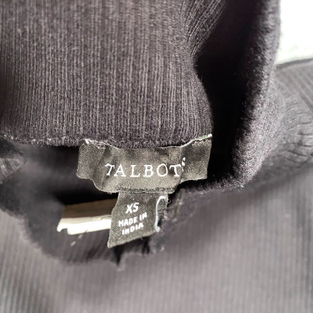Talbots Talbots Black Turtleneck long sleeve top NWT XS Regular Women T-Shirt Size XS / US 0-2 / IT 36-38 - 4 Thumbnail