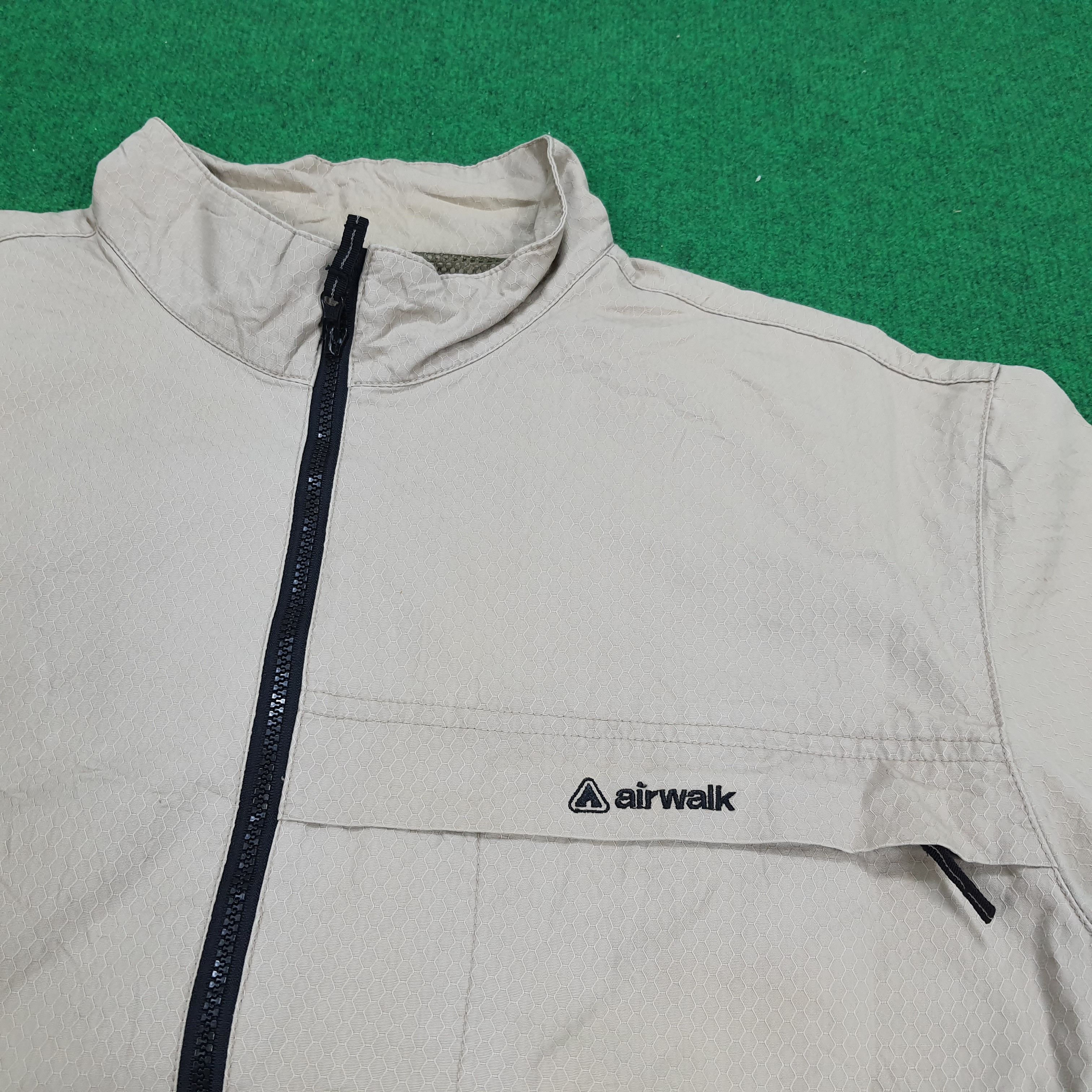 Airwalk × Vintage Vintage Airwalk Skate Wear Custom Logo Zipper Shirt Jacket Size US XL / EU 56 / 4 - 4 Thumbnail