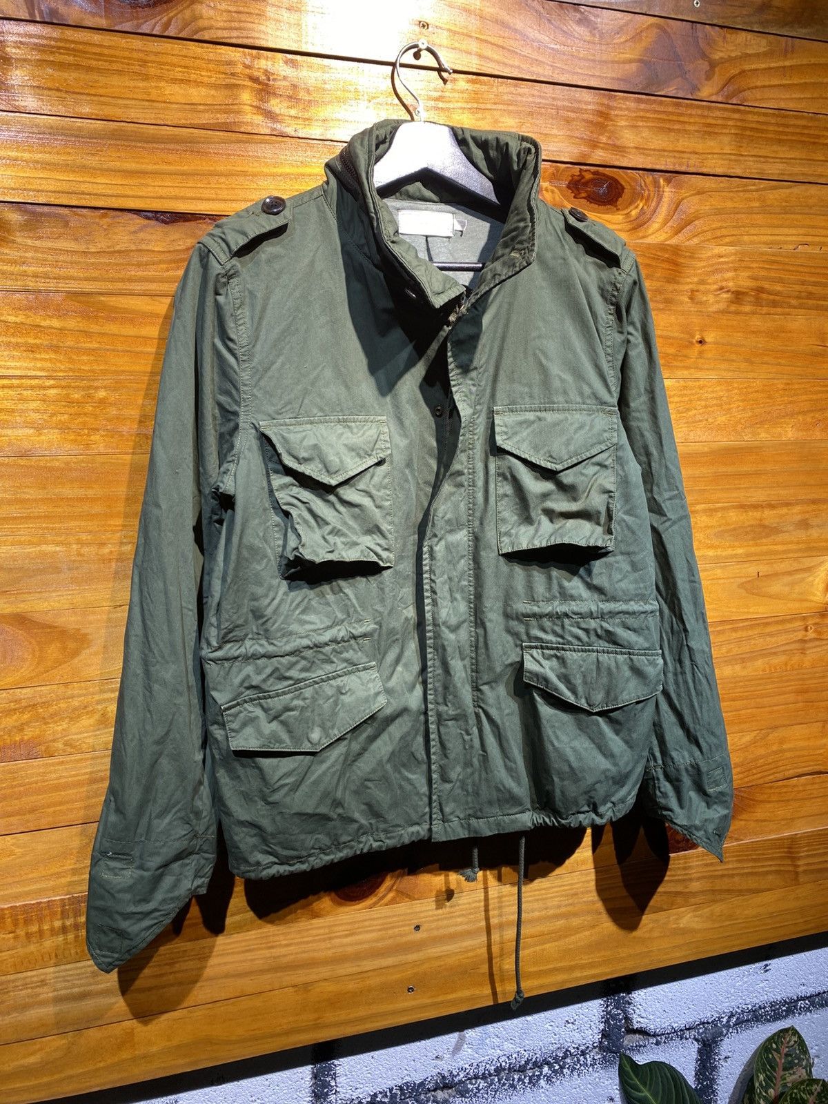 Slick Vintage Slick Military Field Jacket – Olive Green Utility Size US S / EU 44-46 / 1 - 5 Thumbnail