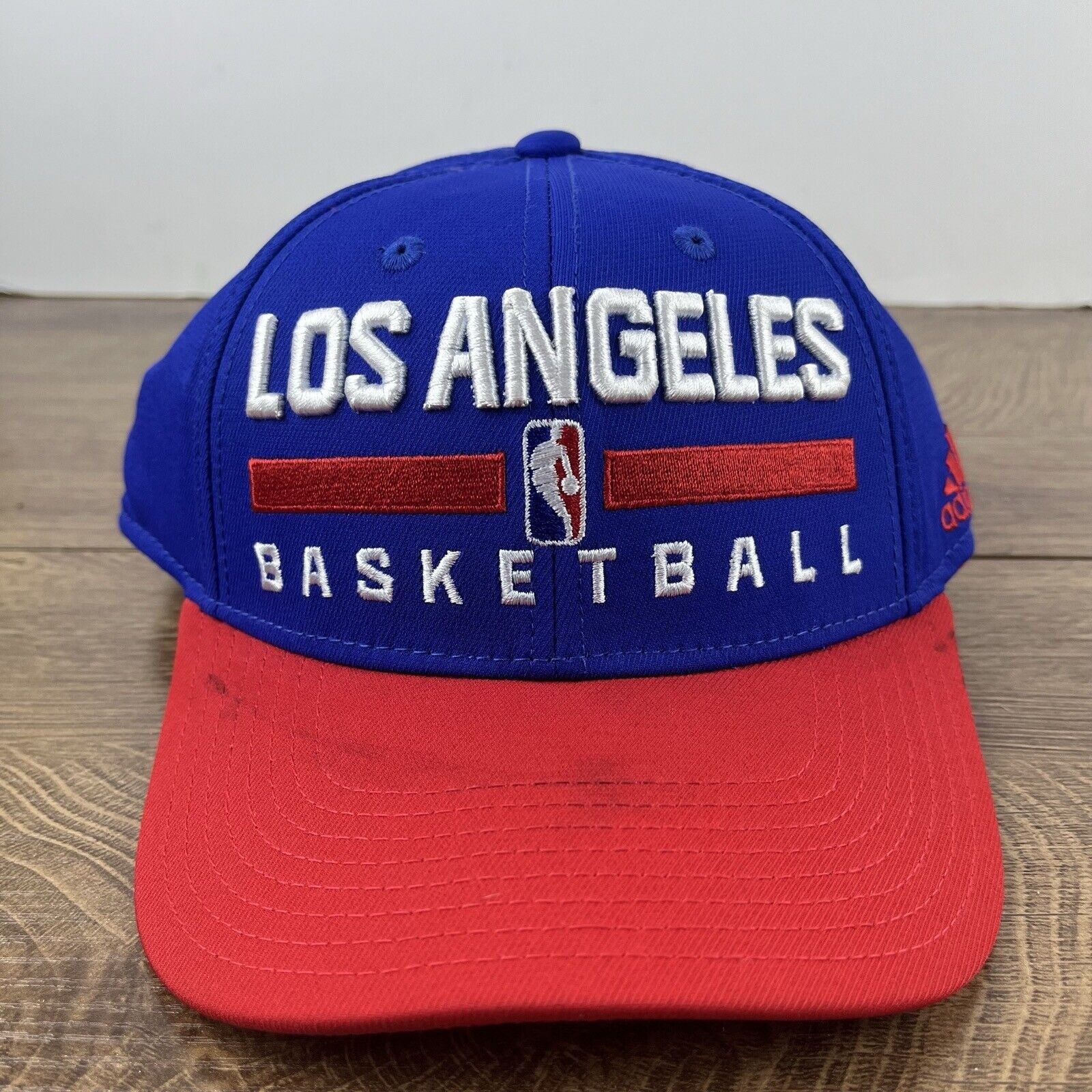 Adidas Los Angeles Clippers Snapback Hat Adidas Blue Cap Adjustable Size ONE SIZE - 4 Thumbnail