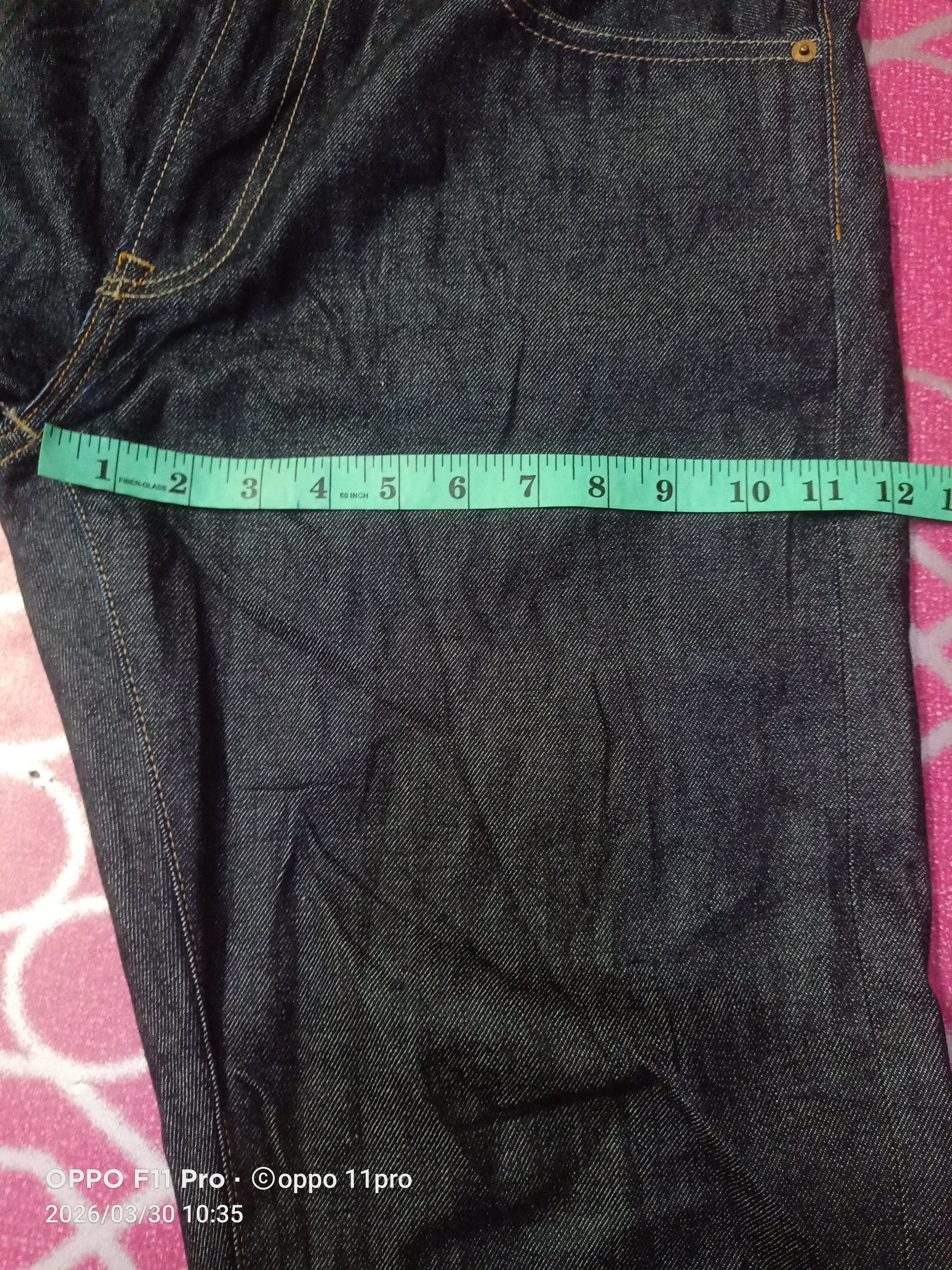 Uniqlo 💥Uniqlo Selvedge Plain 35X38 Straight Cut 💥 Size US 35 - 13 Thumbnail