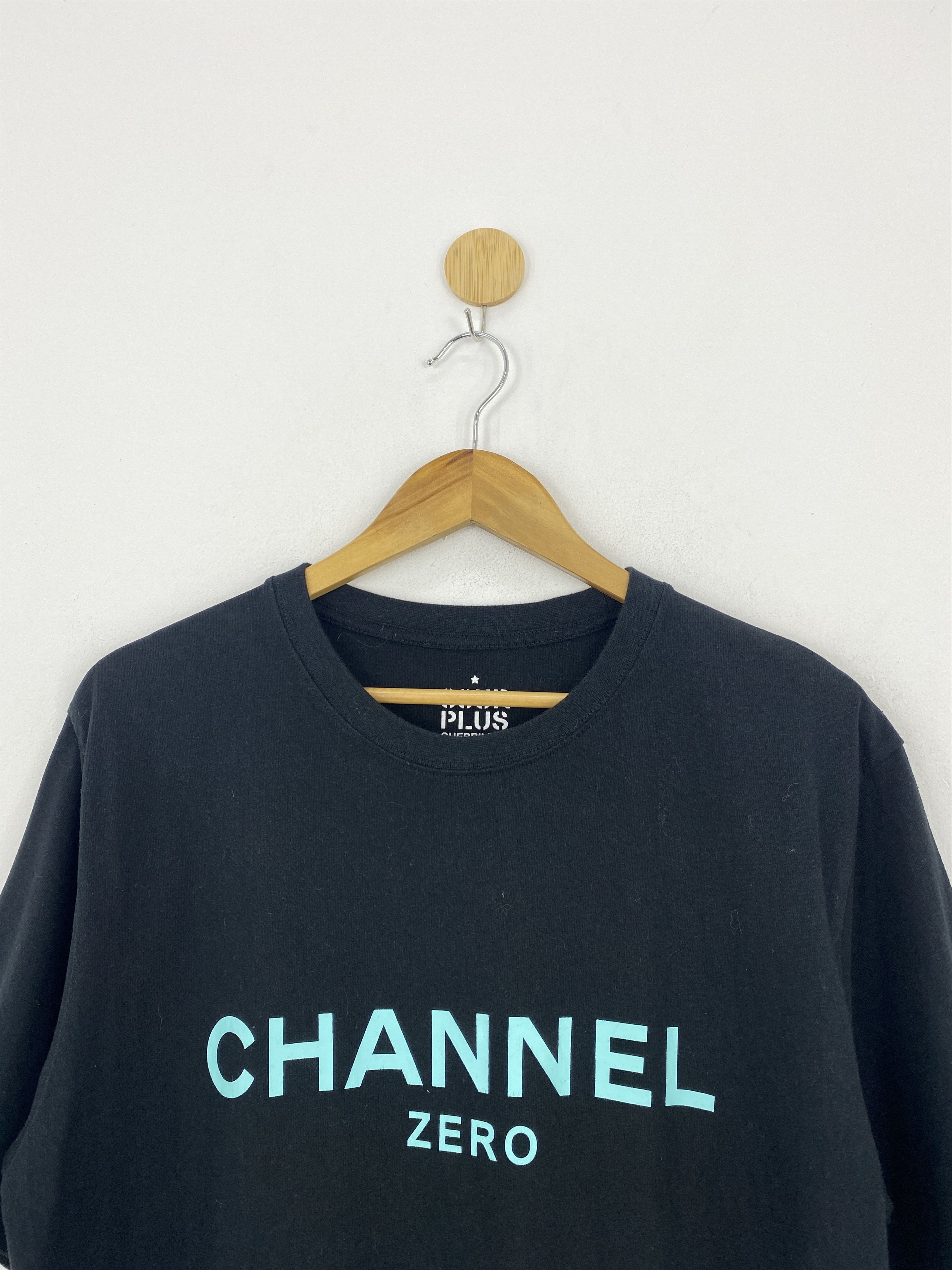 SSUR Ssur Plus Chanel Zero Crewneck T-Shirt TA0508 Size US XL / EU 56 / 4 - 2 Thumbnail