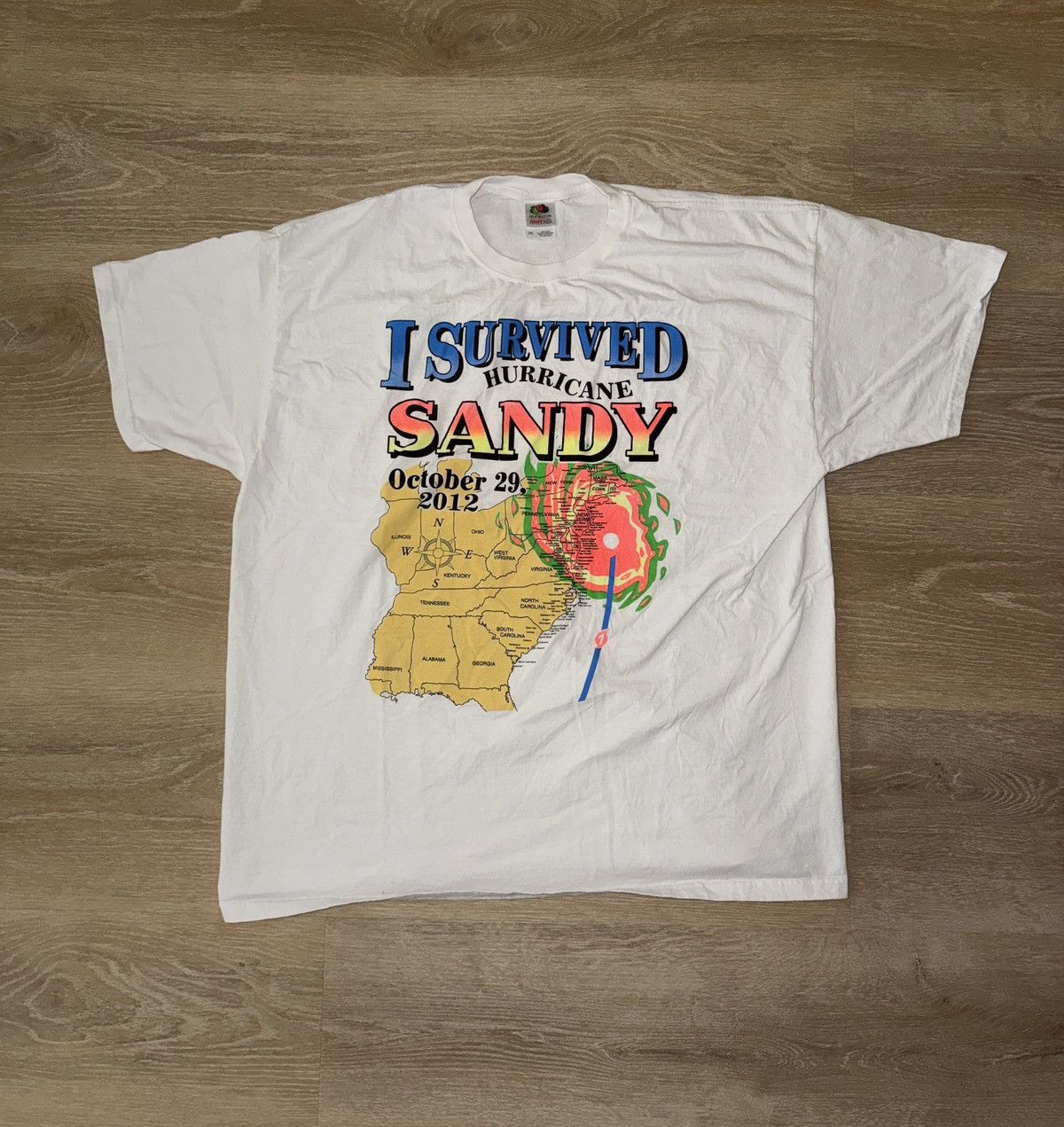 2012 I Survived Hurricane Sandy T-Shirt