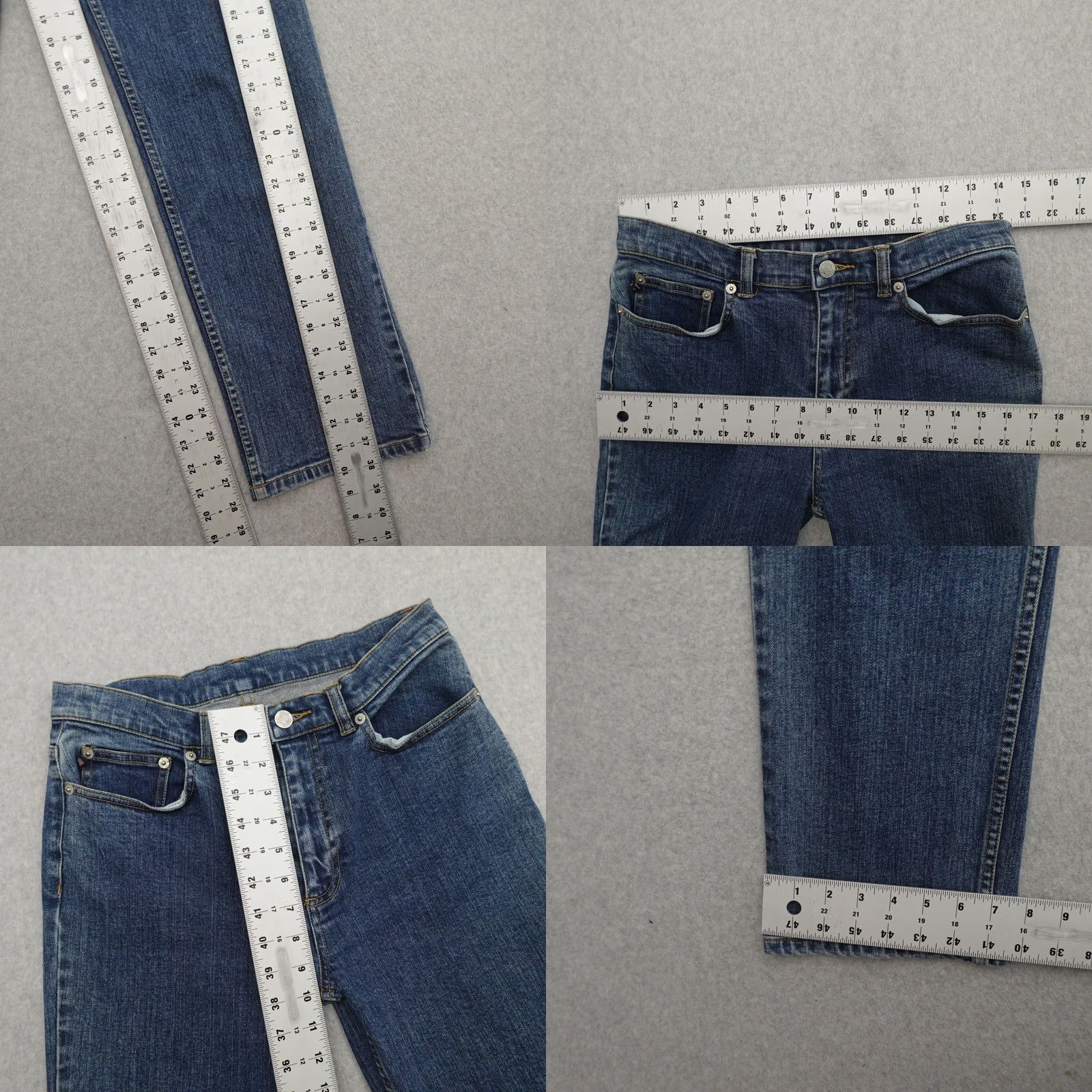 Ralph Lauren VINTAGE Ralph Lauren Polo Jeans Women’s 6X Blue Jeans P6 (6X28) Relaxed in Blue Size 40" / US 18 - 8 Thumbnail