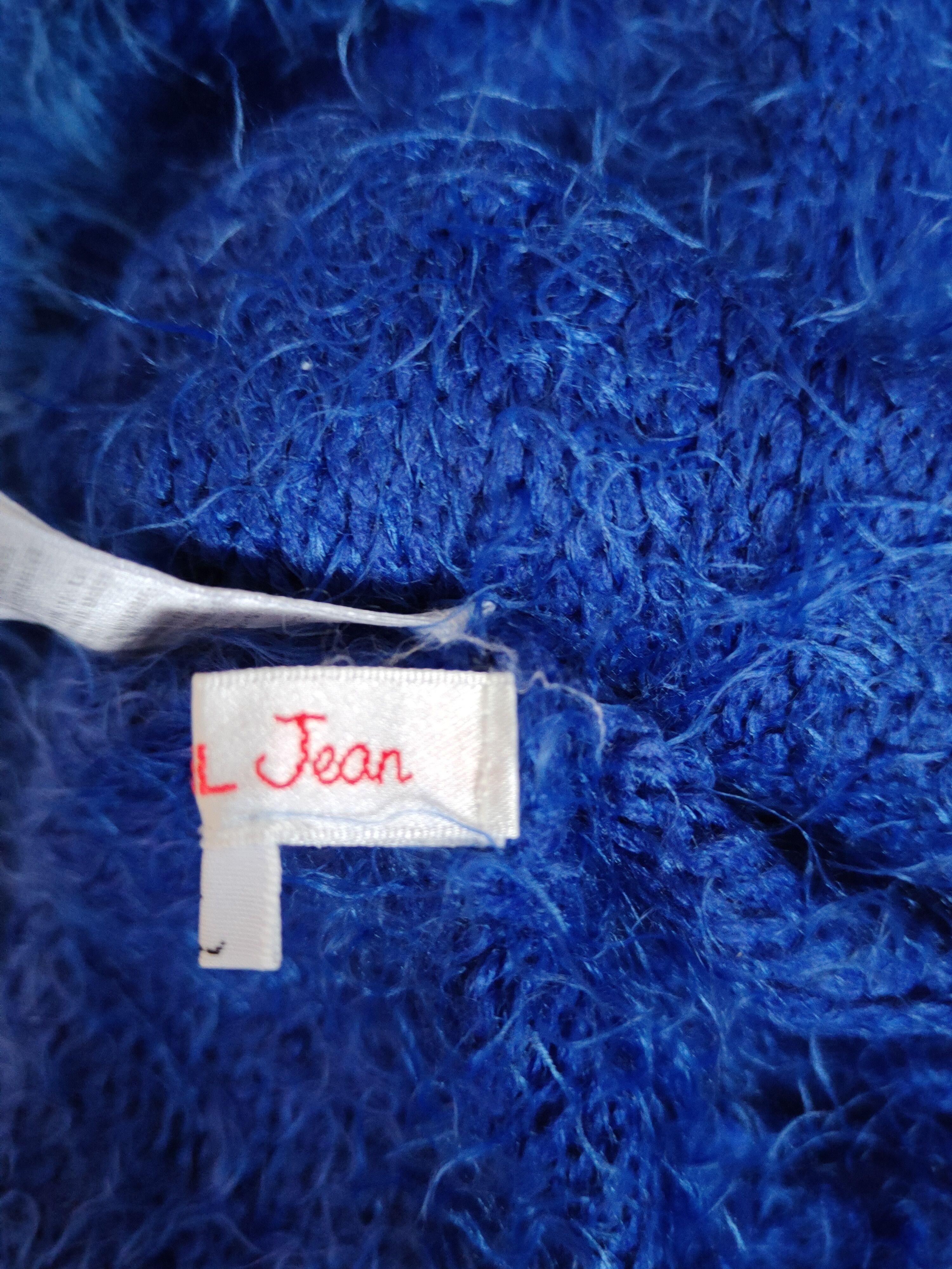 Japanese Brand Avail Jean Blue Shag Shaggy Fur Mohair Knitwear #S1951 Size M / US 6-8 / IT 42-44 - 13 Thumbnail