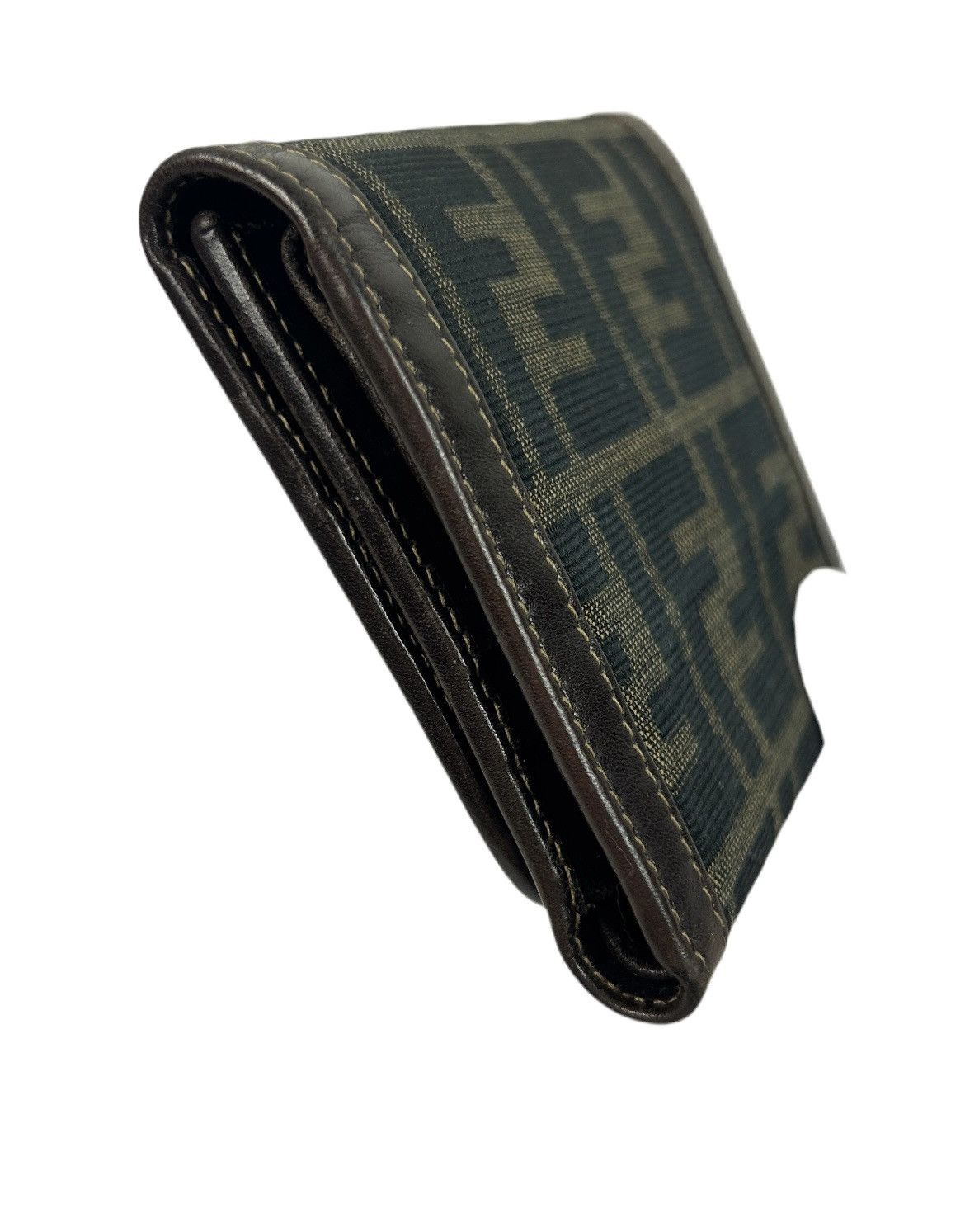 Fendi Fendi Zucca Monogram Trifold Wallet Size ONE SIZE - 8 Thumbnail