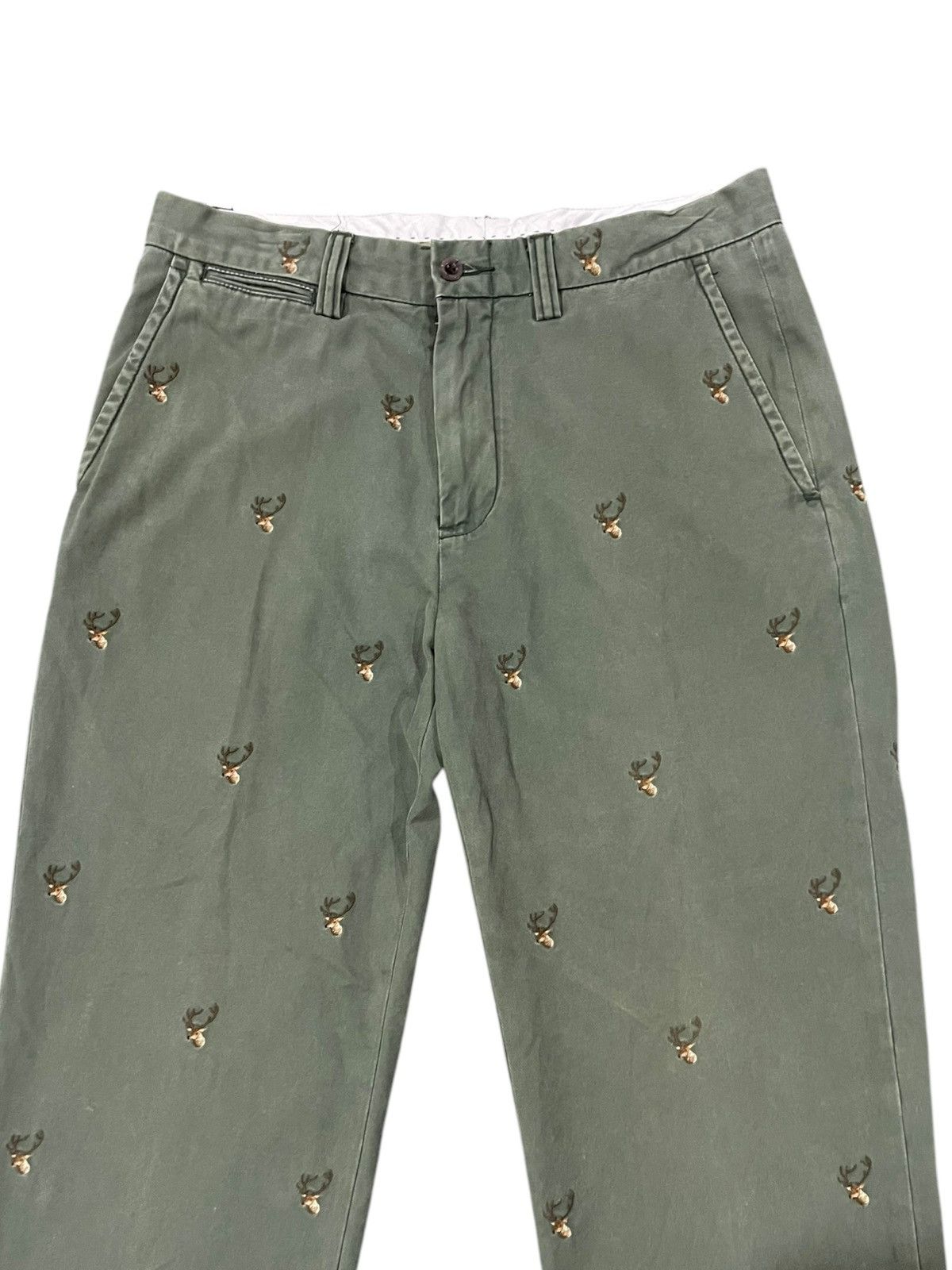 Polo Ralph Lauren Polo Ralph Lauren Embroidery Deer Pants Size US 32 / EU 48 - 5 Thumbnail
