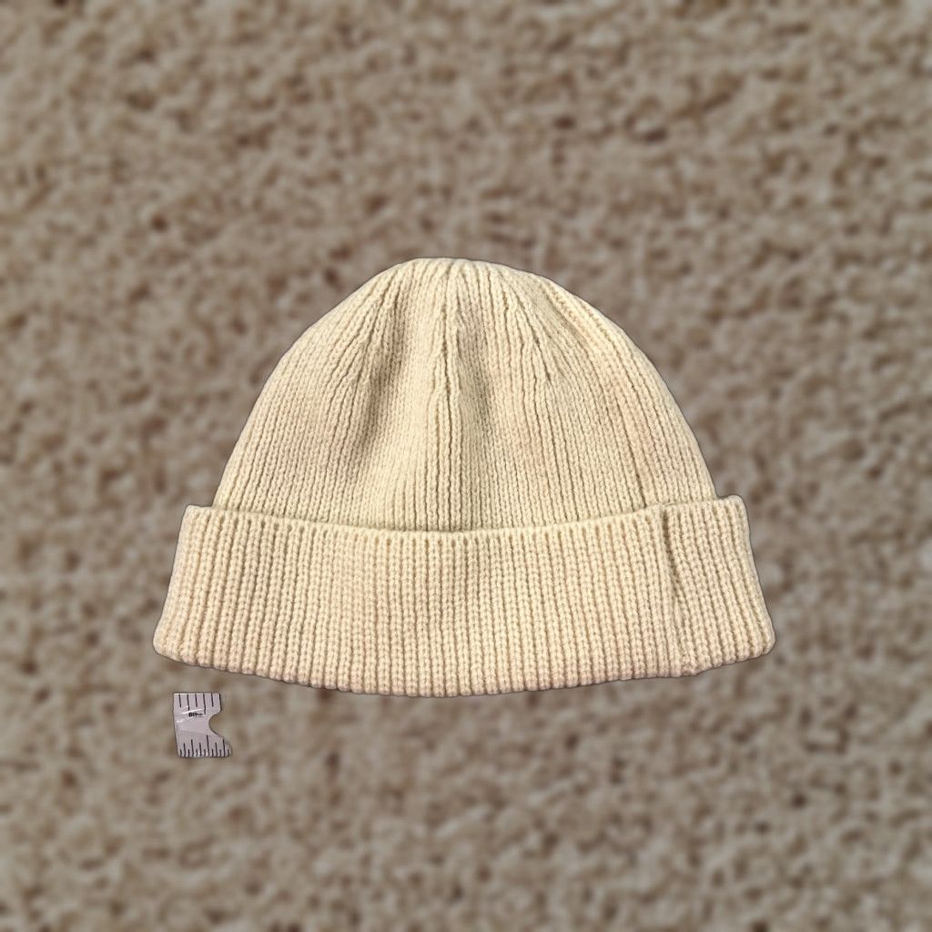 Doublet Override Beanie Womens One Size Ivory Alpaca Knit Ski Hat Size ONE SIZE - 1 Thumbnail