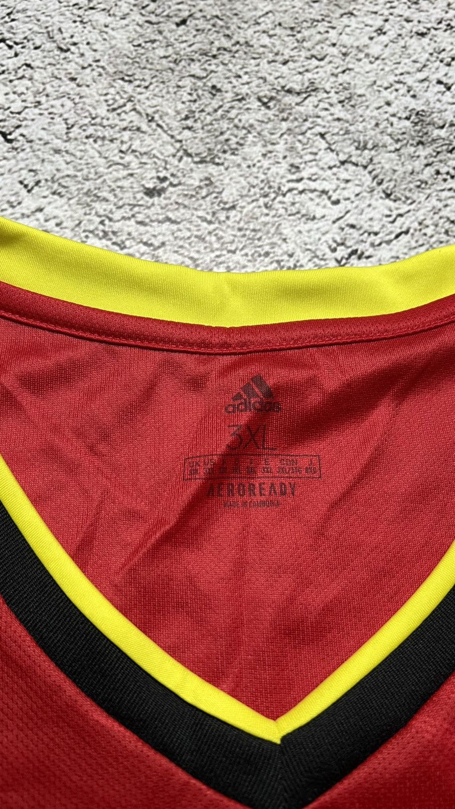 Adidas 2020-2021 Belgium national football team adidas jersey 2-3XL Size US XXL / EU 58 / 5 - 5 Thumbnail