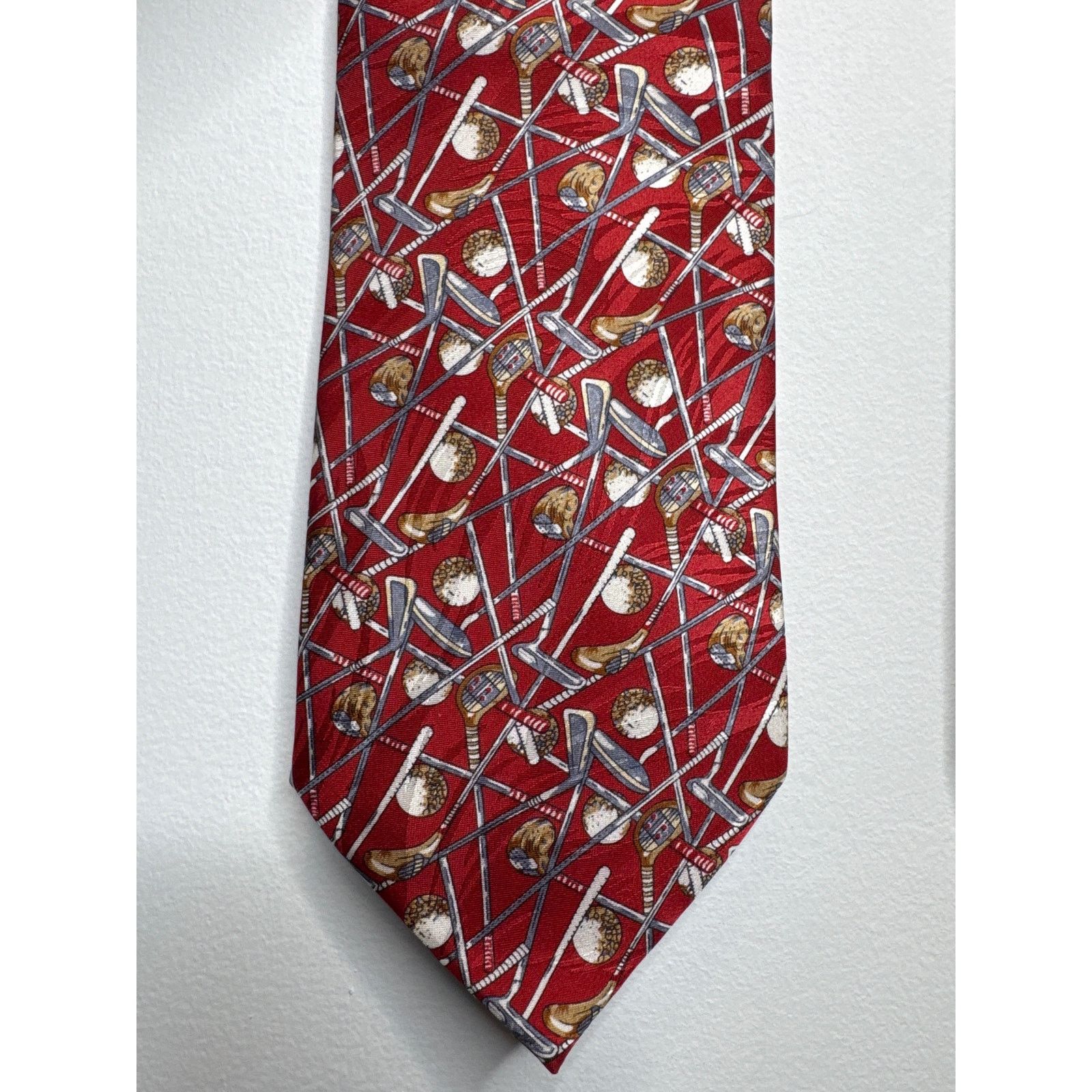Other 1990s Golf Silk Tie Set Canterbury Museum Artifacts City-One Size ONE SIZE - 9 Thumbnail