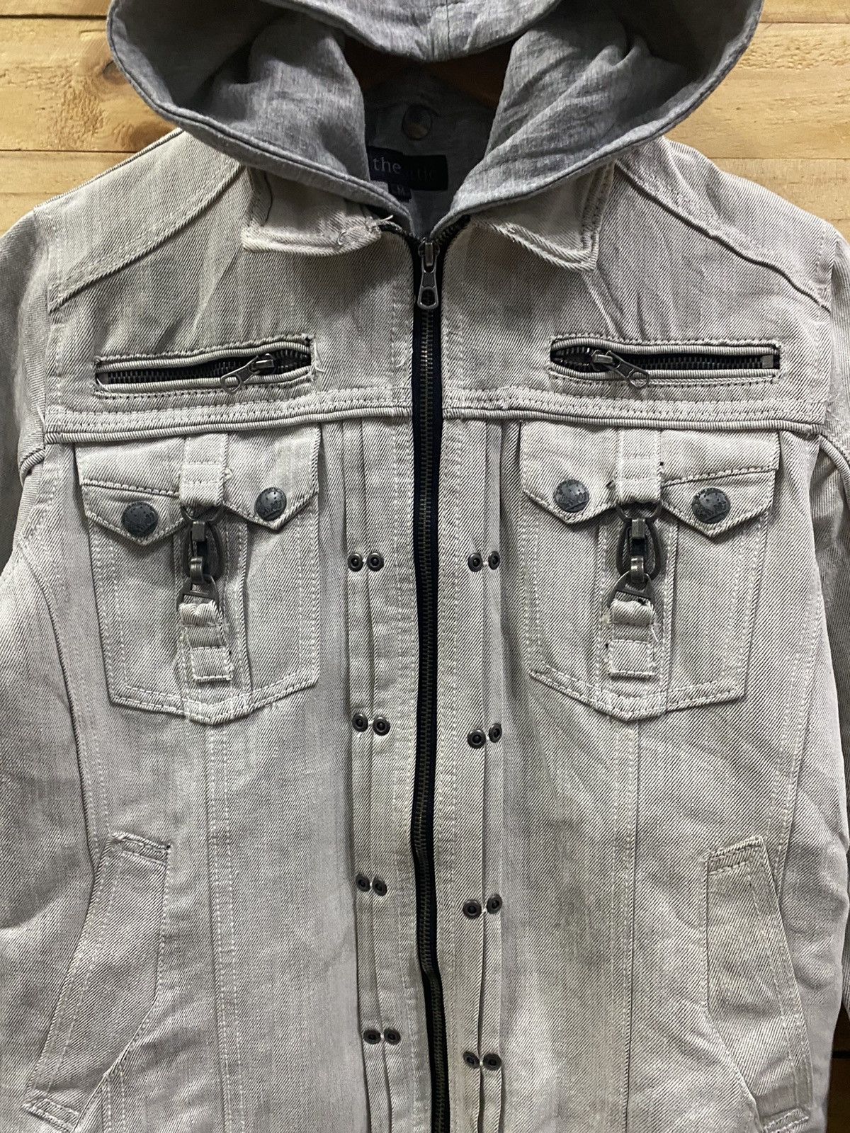 In The Attic In The Attic japanese brand punk hoodie jacket size S Size US S / EU 44-46 / 1 - 3 Thumbnail