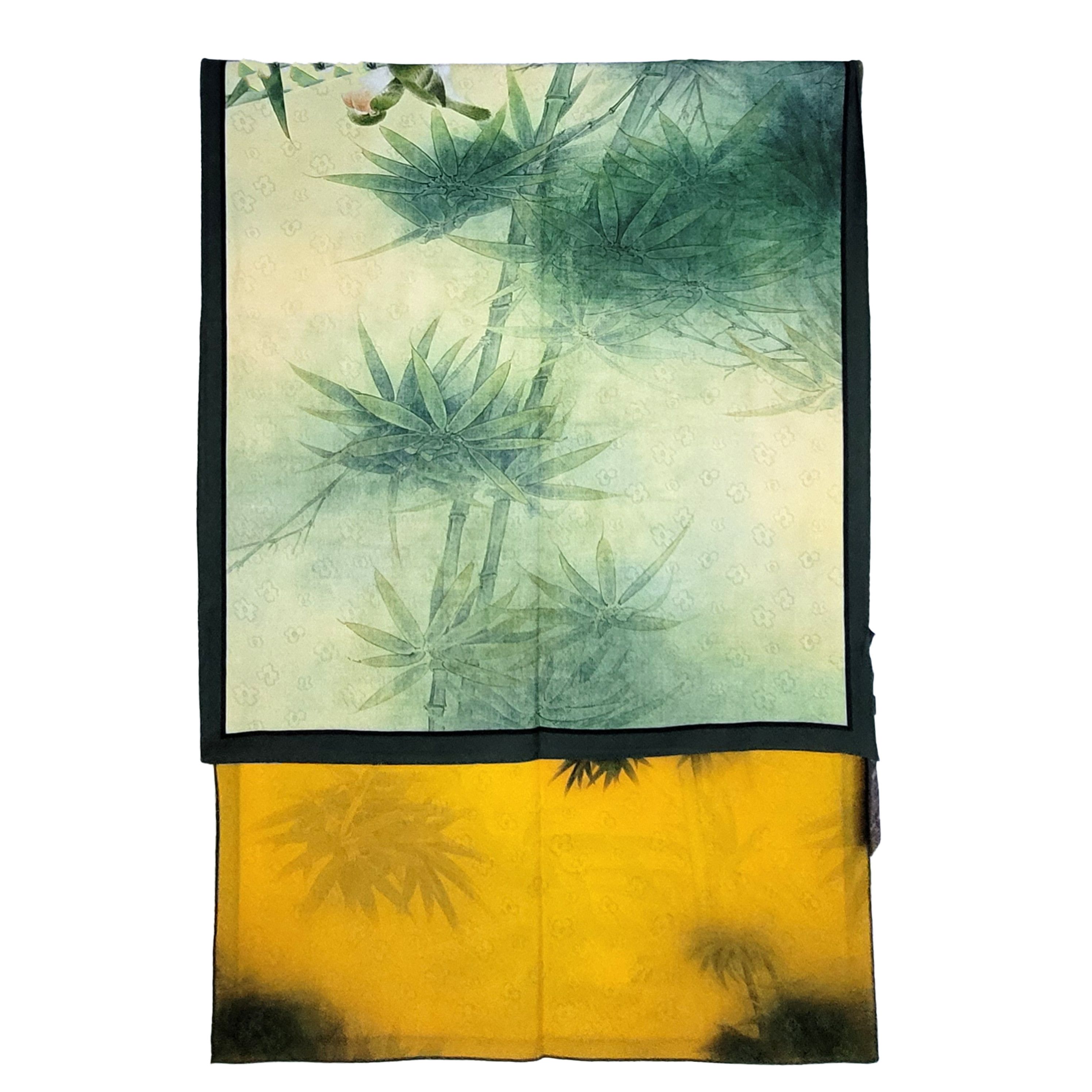 Other Double-Sided Silk Scarf 27"x70" Long Rectangle 3305 Size ONE SIZE - 2 Thumbnail