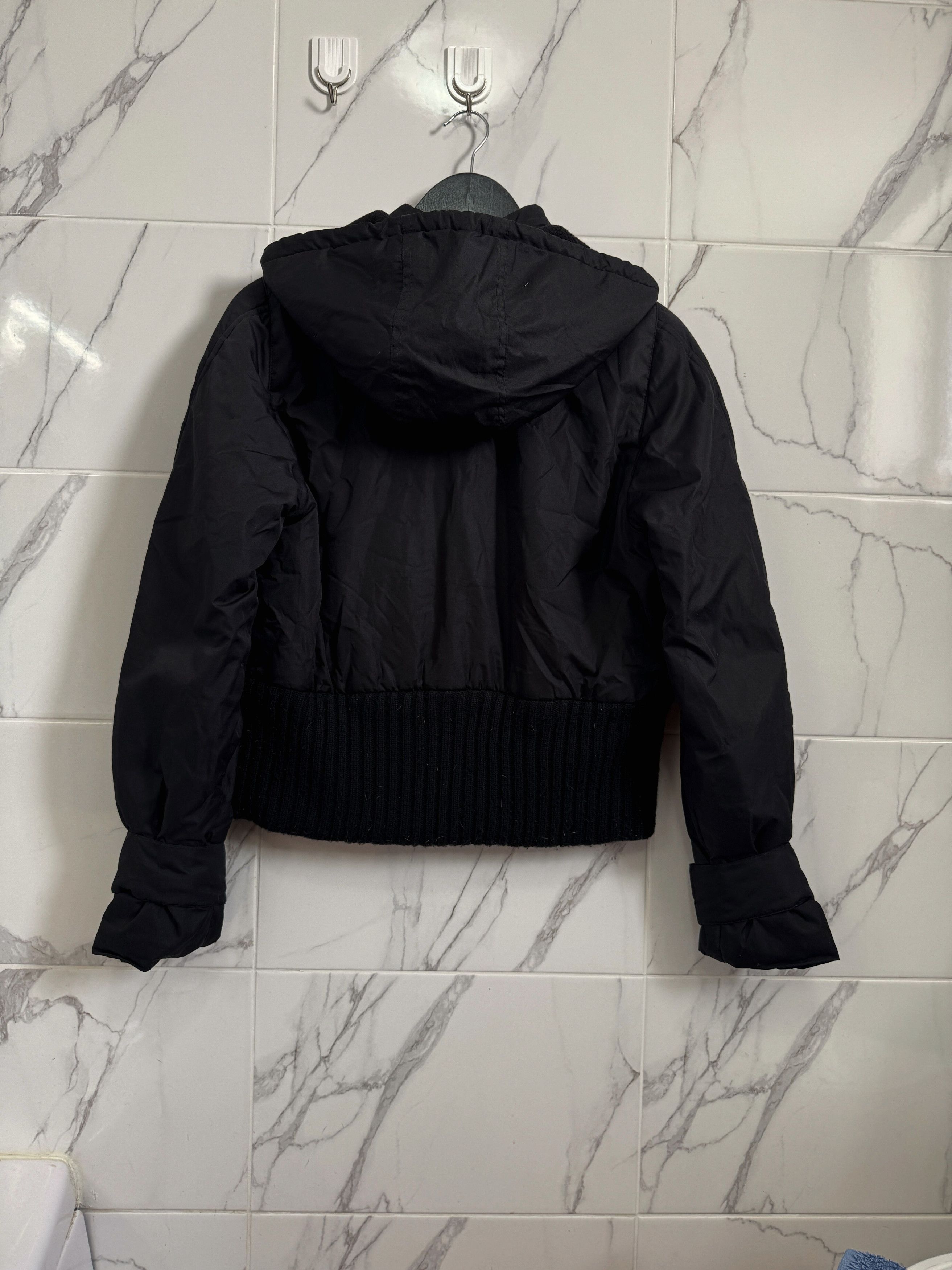 Vintage Y2K Archive Tech Hooded Jacket Cropped Utility Core Size US S / EU 44-46 / 1 - 5 Thumbnail