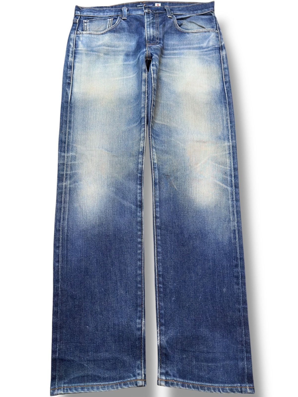 Levi's Made & Crafted Levi’s 502 Made&Crafted Tapered Big E Selvedge Mudwash Denim Size US 33 - 1 Thumbnail