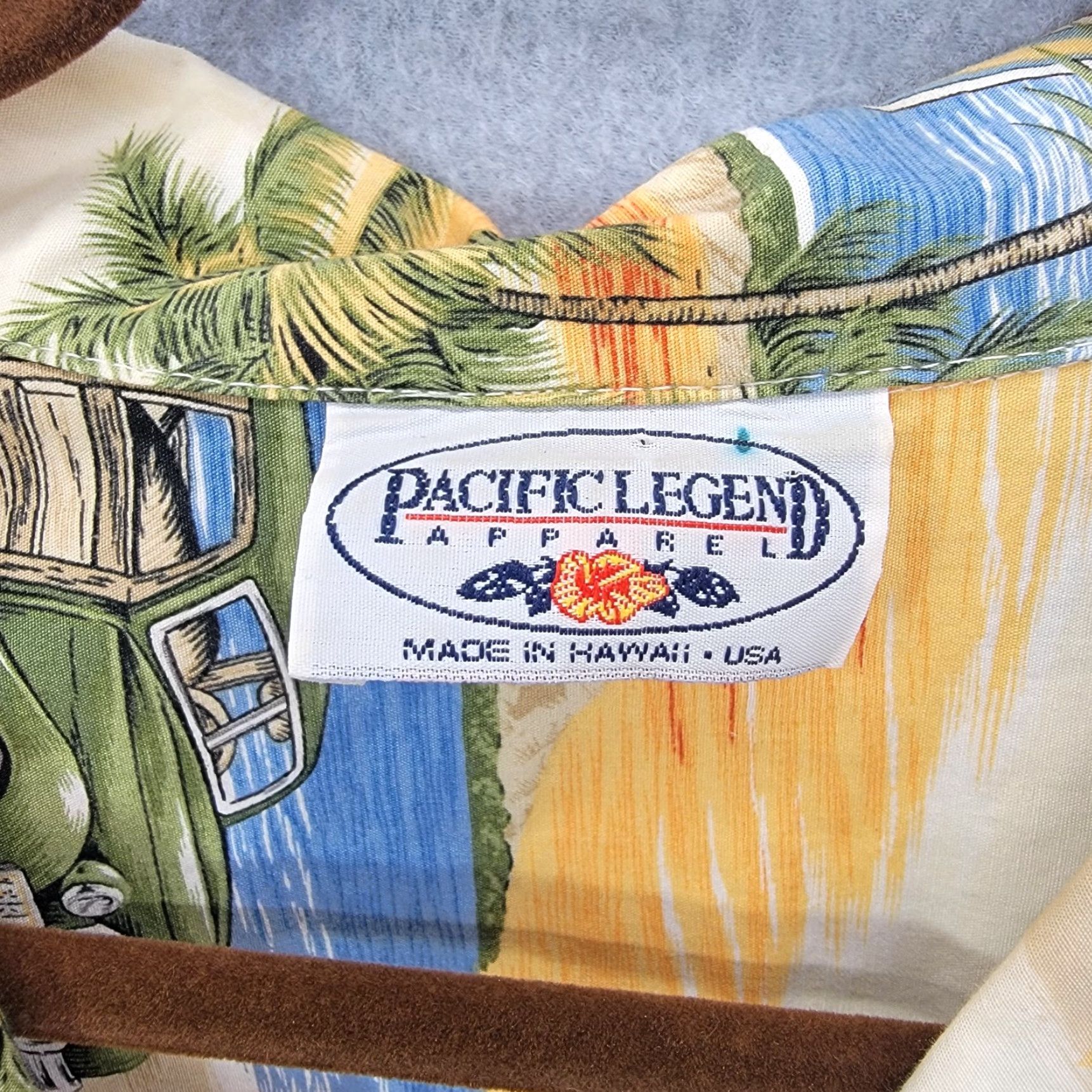Vintage Vintage Pacific Legend Shirt Mens XL Surf Ocean Beach Size US XL / EU 56 / 4 - 2 Thumbnail