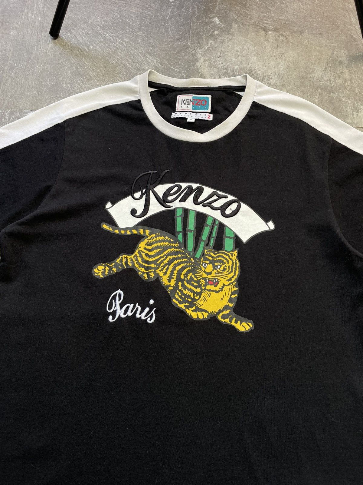 Kenzo Kenzo Paris Memento Collection 2 Embroidery Big Logo Black Size US M / EU 48-50 / 2 - 2 Thumbnail