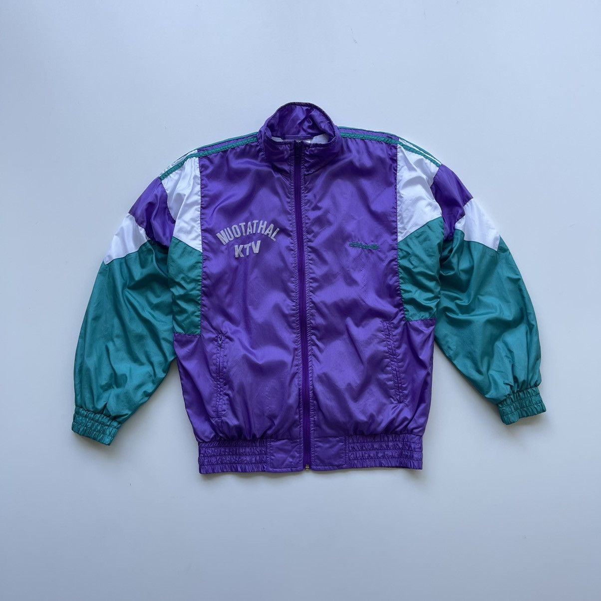 Adidas Sportswear Vintage Adidas Vintage Muotathal KTV Track Jacket Purple Grailed