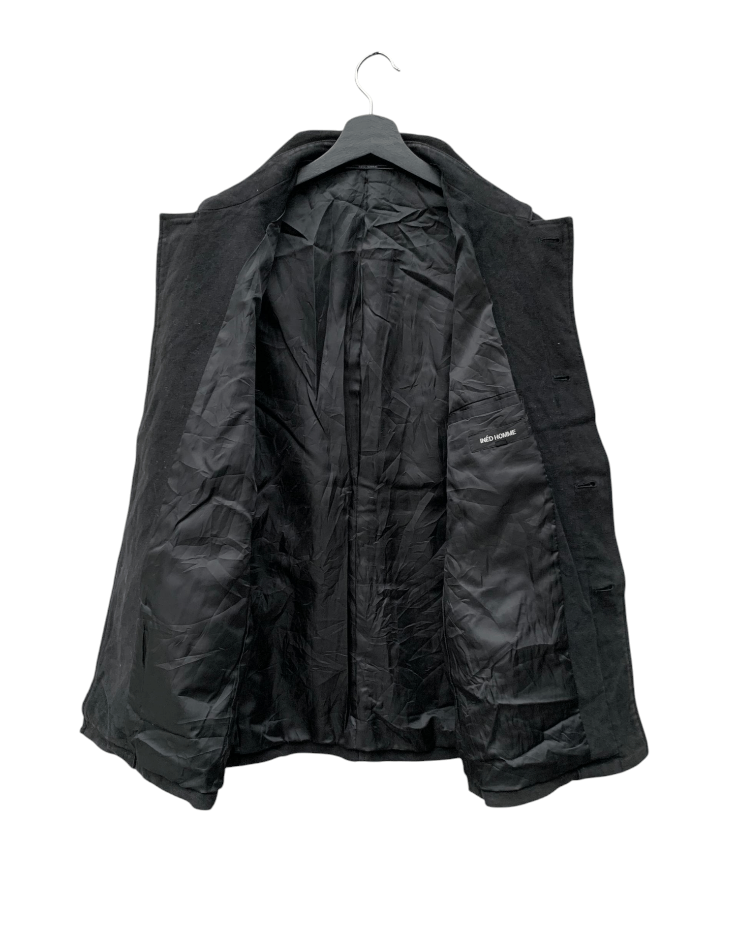 Yohji Yamamoto Vintage Ined Homme By Yohji Yamamoto Button Jacket Size US M / EU 48-50 / 2 - 5 Thumbnail