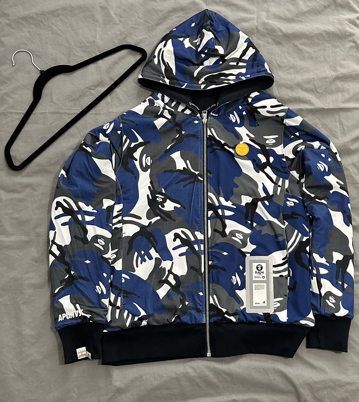 Aape × Bape Aape Reversible Hoodie Size US M / EU 48-50 / 2 - 15 Thumbnail