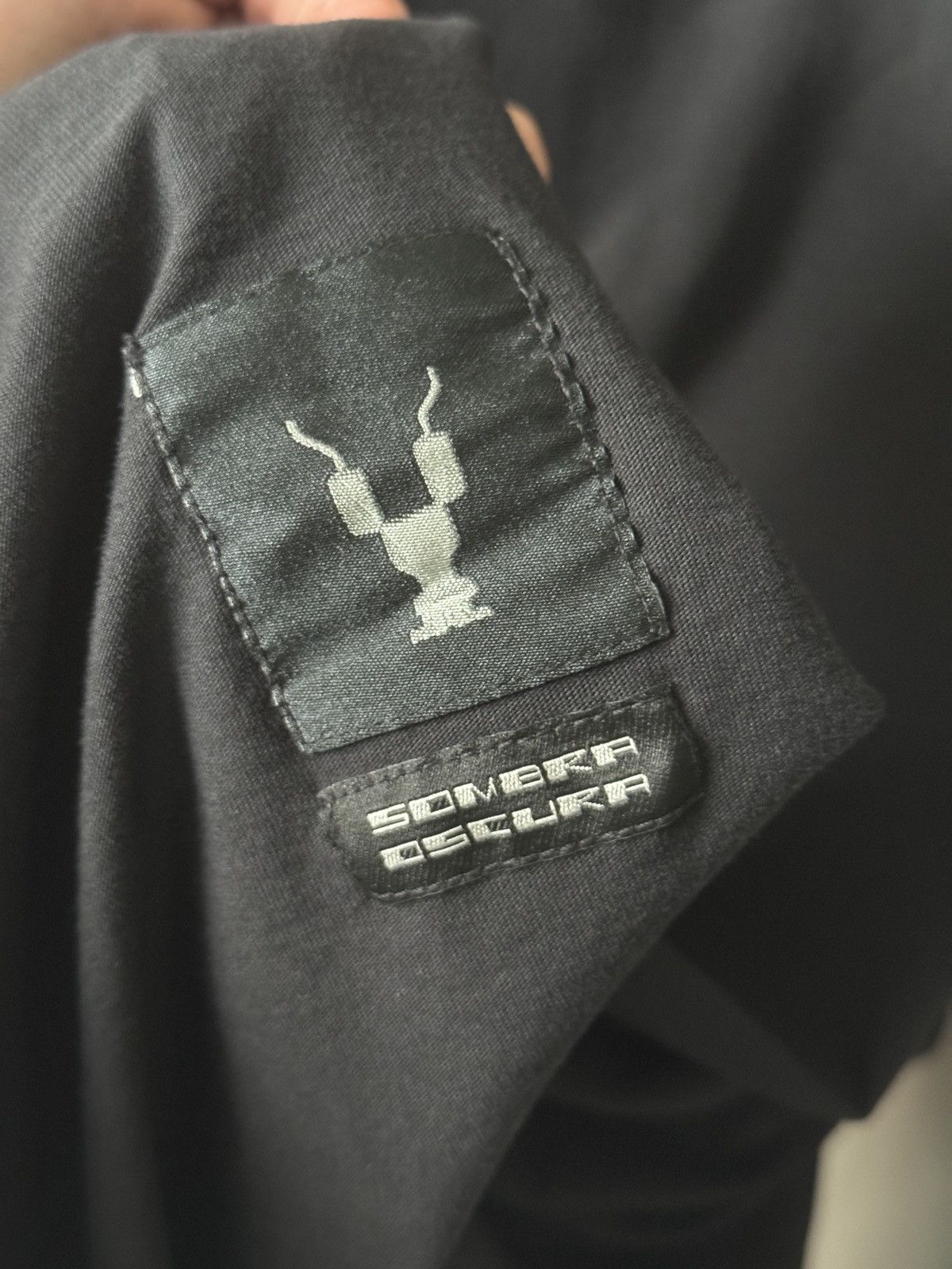 Rick Owens Drkshdw Rick Owens DRKSHDW Hustler Layered Long Sleeve T-shirt Size US L / EU 52-54 / 3 - 7 Thumbnail