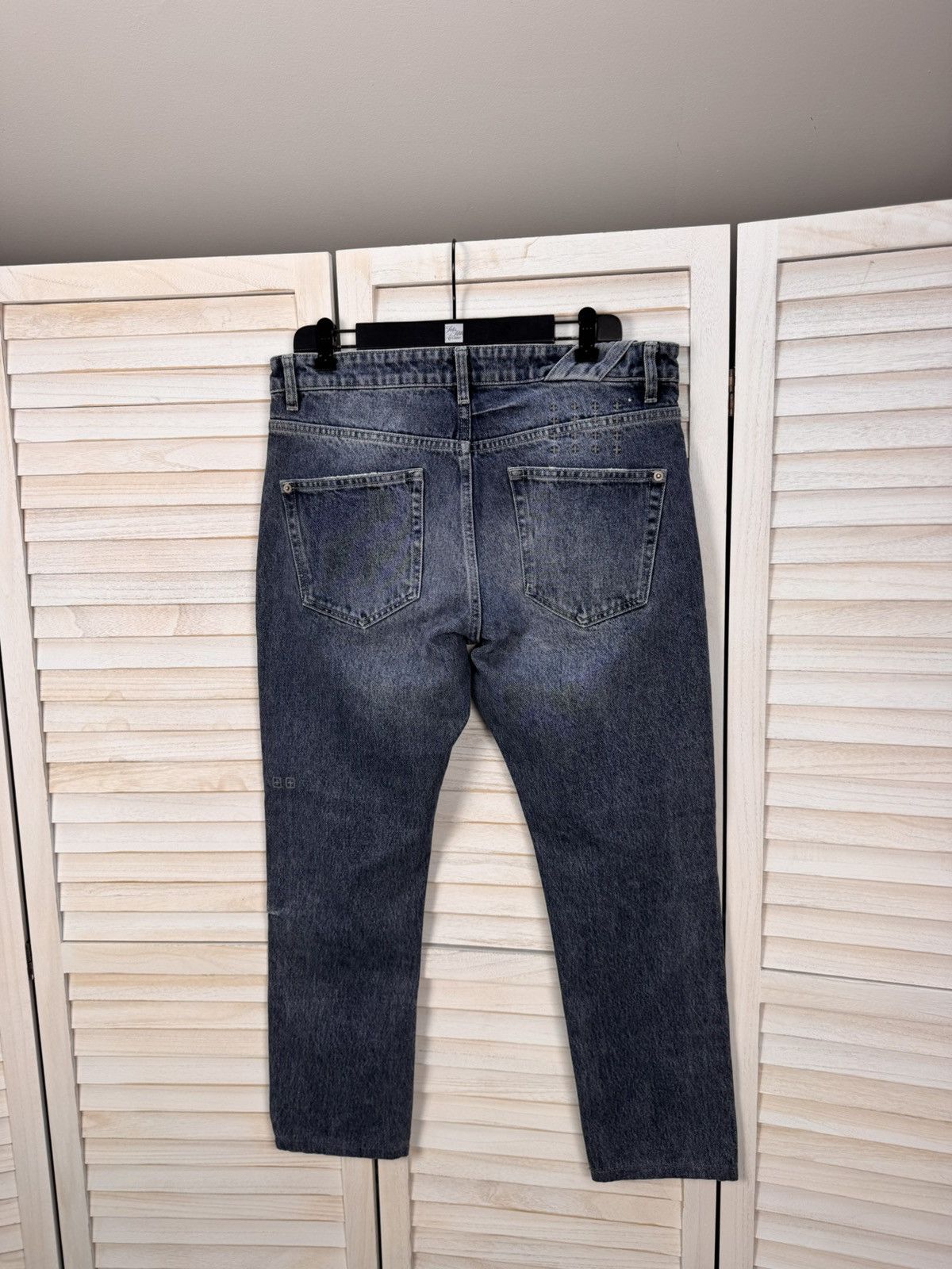 Ksubi Ksubi Jeans Men Blue Denim Distressed Straight Fit Size 32 Size US 32 / EU 48 - 8 Thumbnail