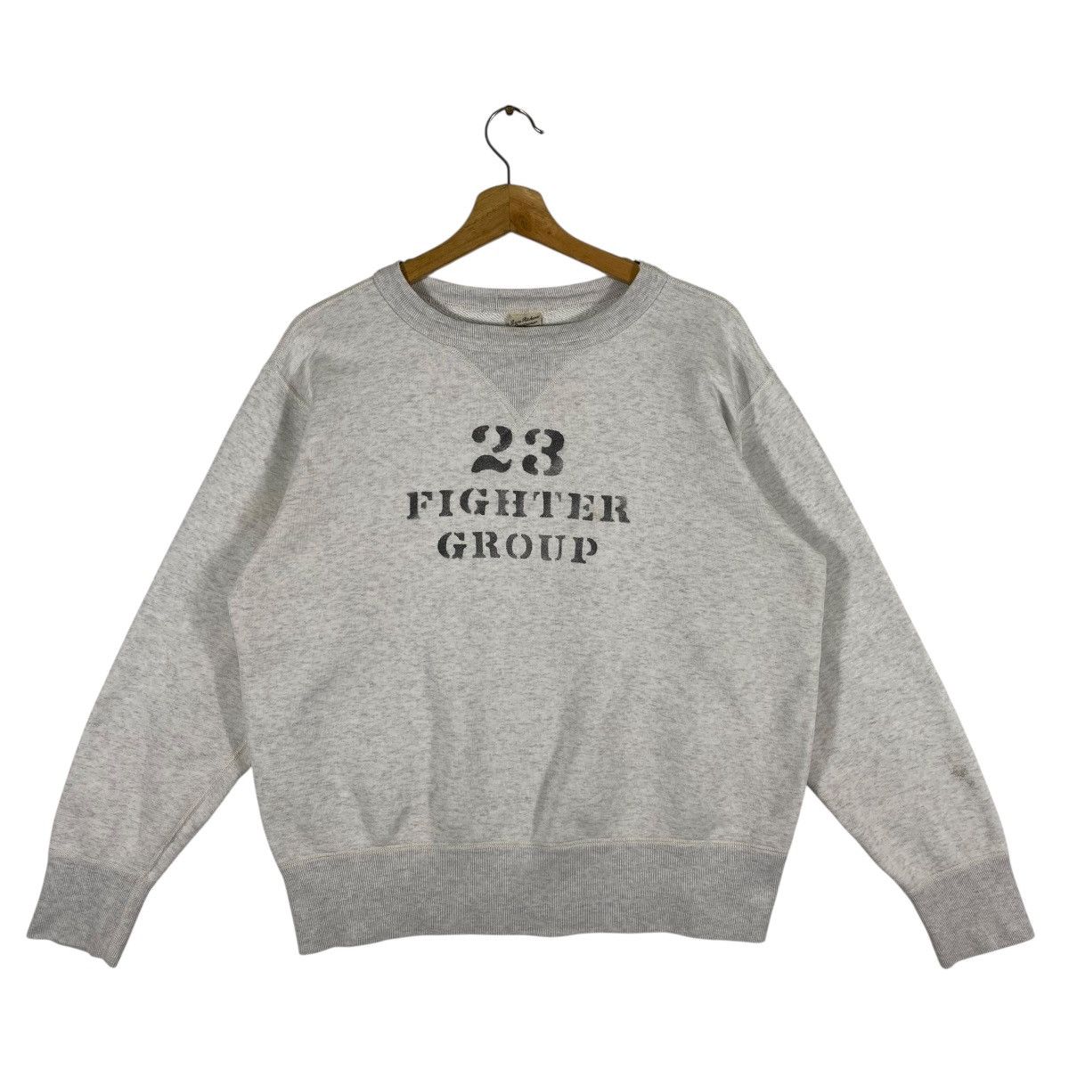 Buzz Rickson's × Toyo Enterprises × Vintage Vintage Buzz Rickson 23 Fighter Group Military Sweatshirt Size US M / EU 48-50 / 2 - 2 Thumbnail