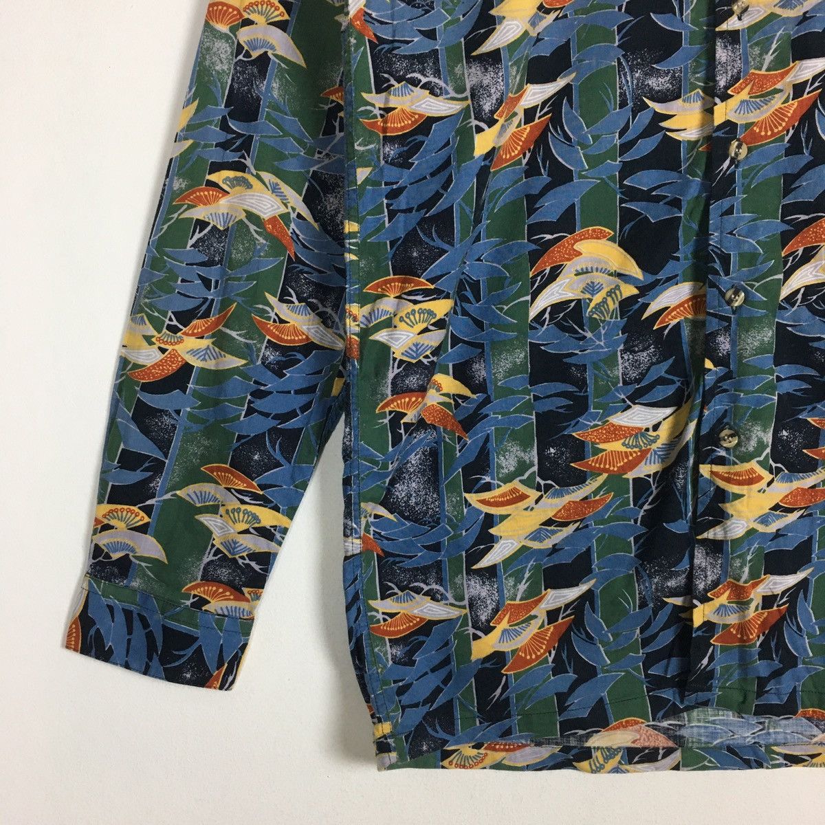 Japanese Brand Vintage Dope Design Button Ups Shirt Size US S / EU 44-46 / 1 - 2 Thumbnail