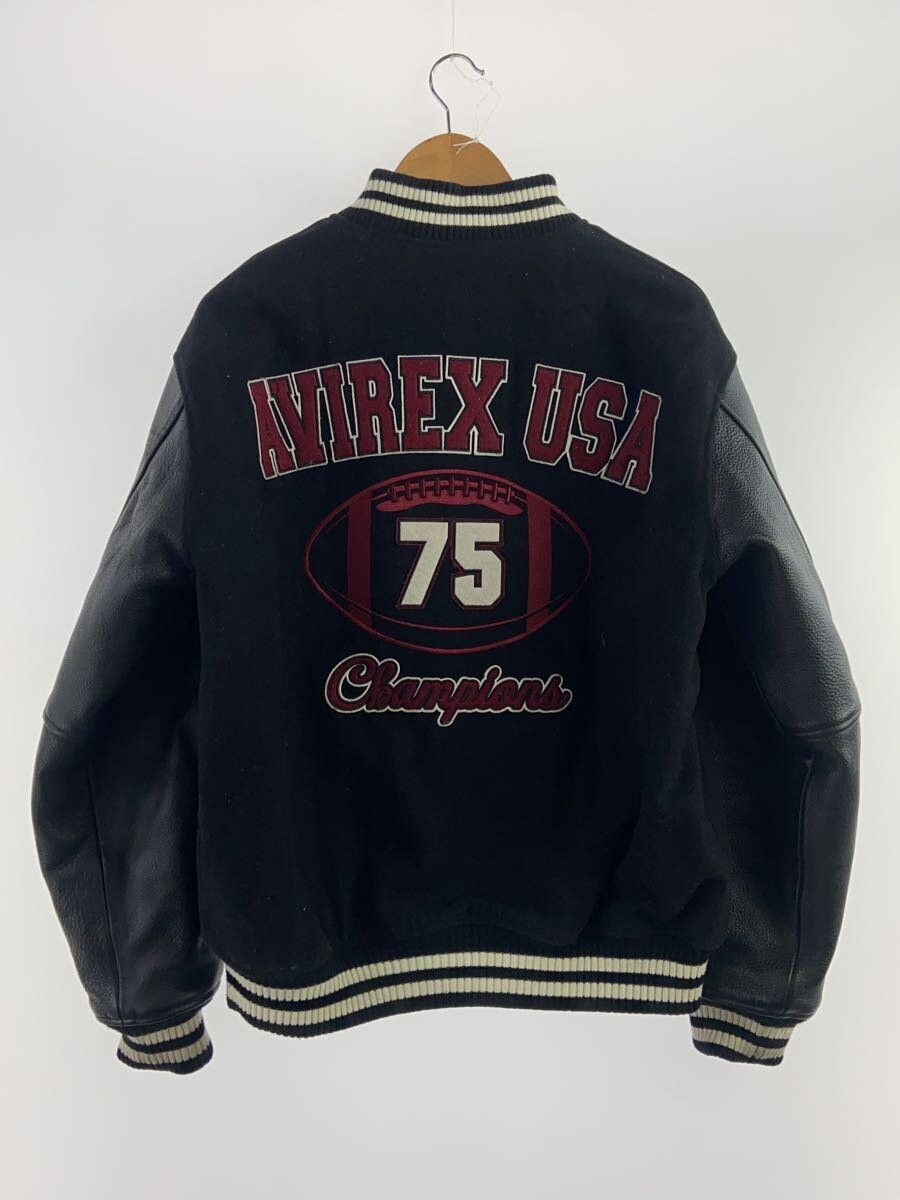 Avirex Avirex x Skookum Wool Baseball Jacket Black Size US L / EU 52-54 / 3 - 2 Thumbnail