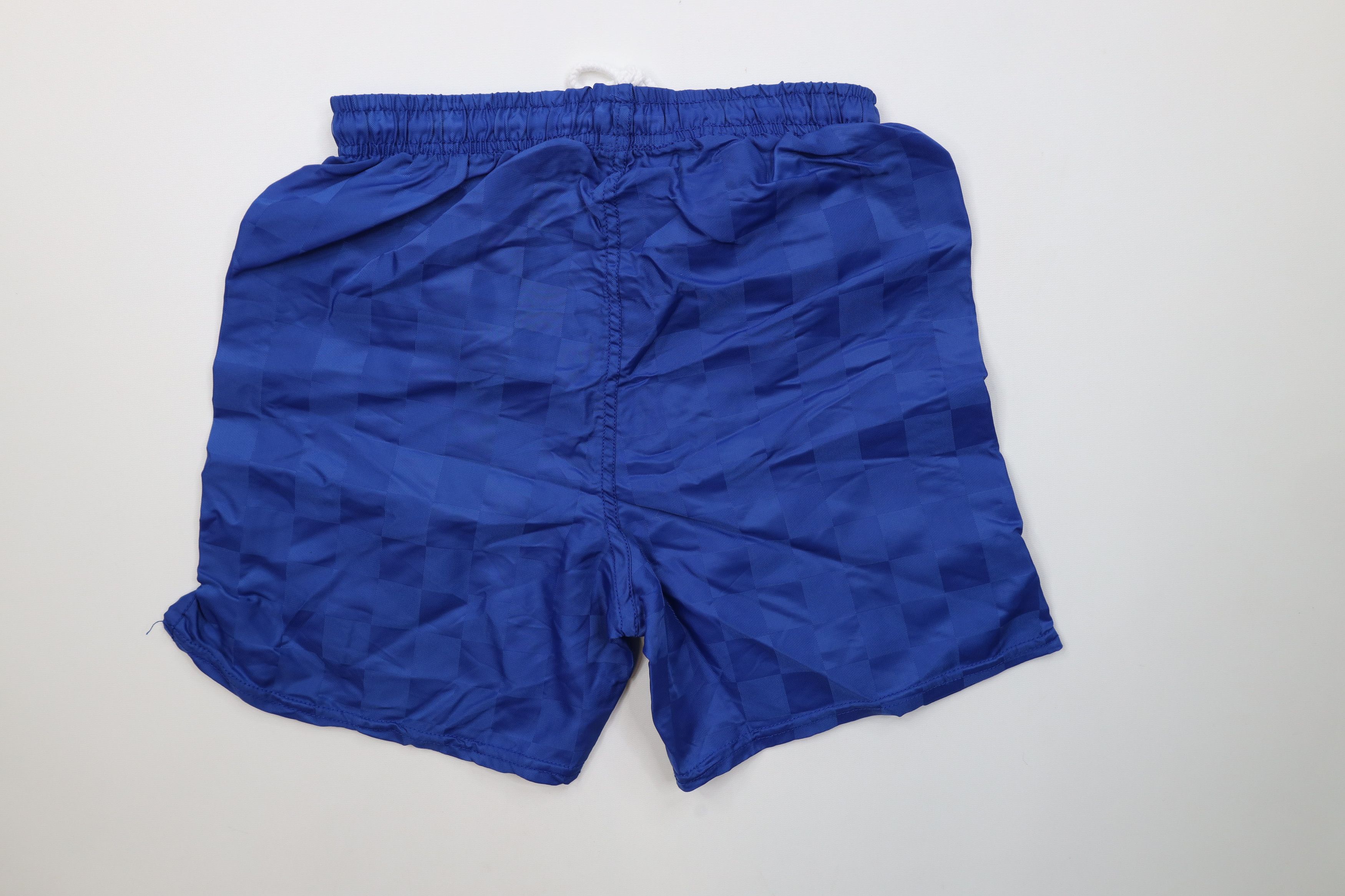 Vintage Vintage 90s Streetwear Jogging Soccer Shorts Blue Nylon Size US 28 / EU 44 - 8 Thumbnail
