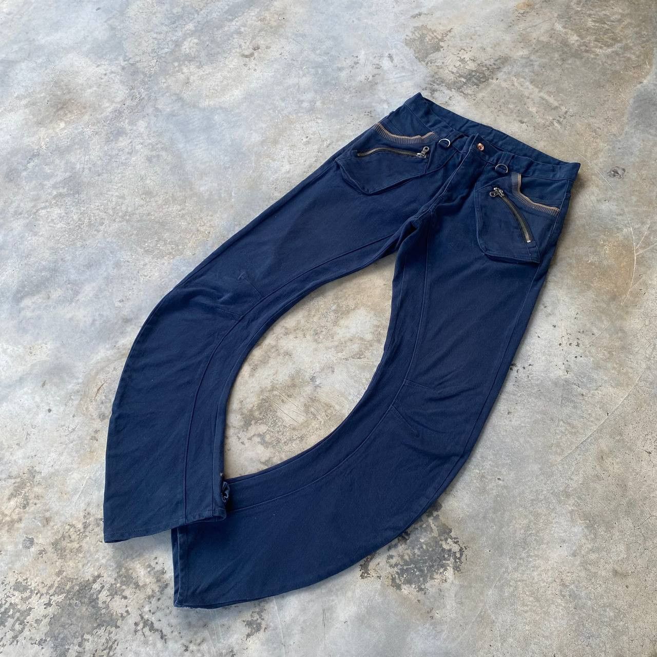 PPFM PPFM CURVED LEG BULL HORN PRISONER CARGO PANT Size US 31 - 4 Thumbnail