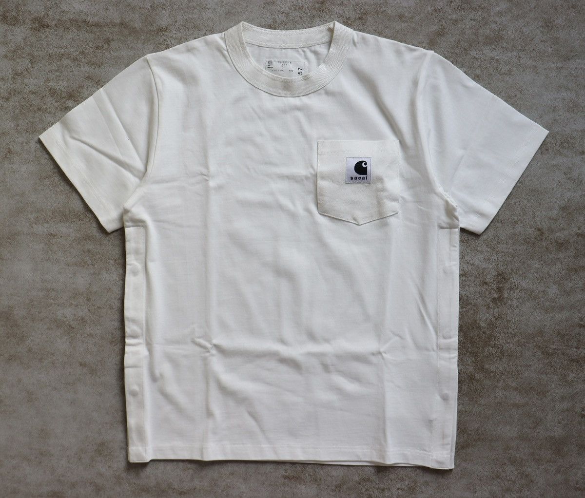 Sacai Sacai x Carhartt 23fw T-shirt Size US S / EU 44-46 / 1 - 4 Thumbnail