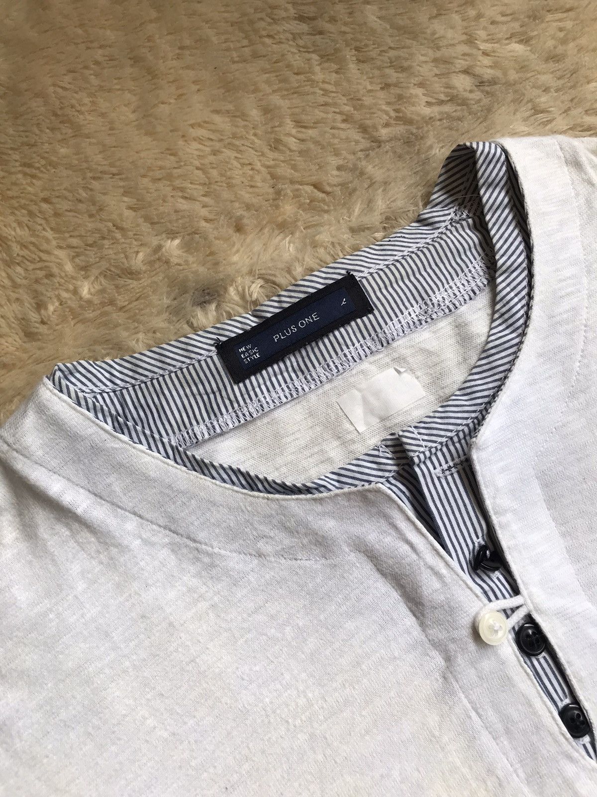 Plus One Clothing Plus one T Shirt Double Layer Japan Style Size US L / EU 52-54 / 3 - 6 Thumbnail