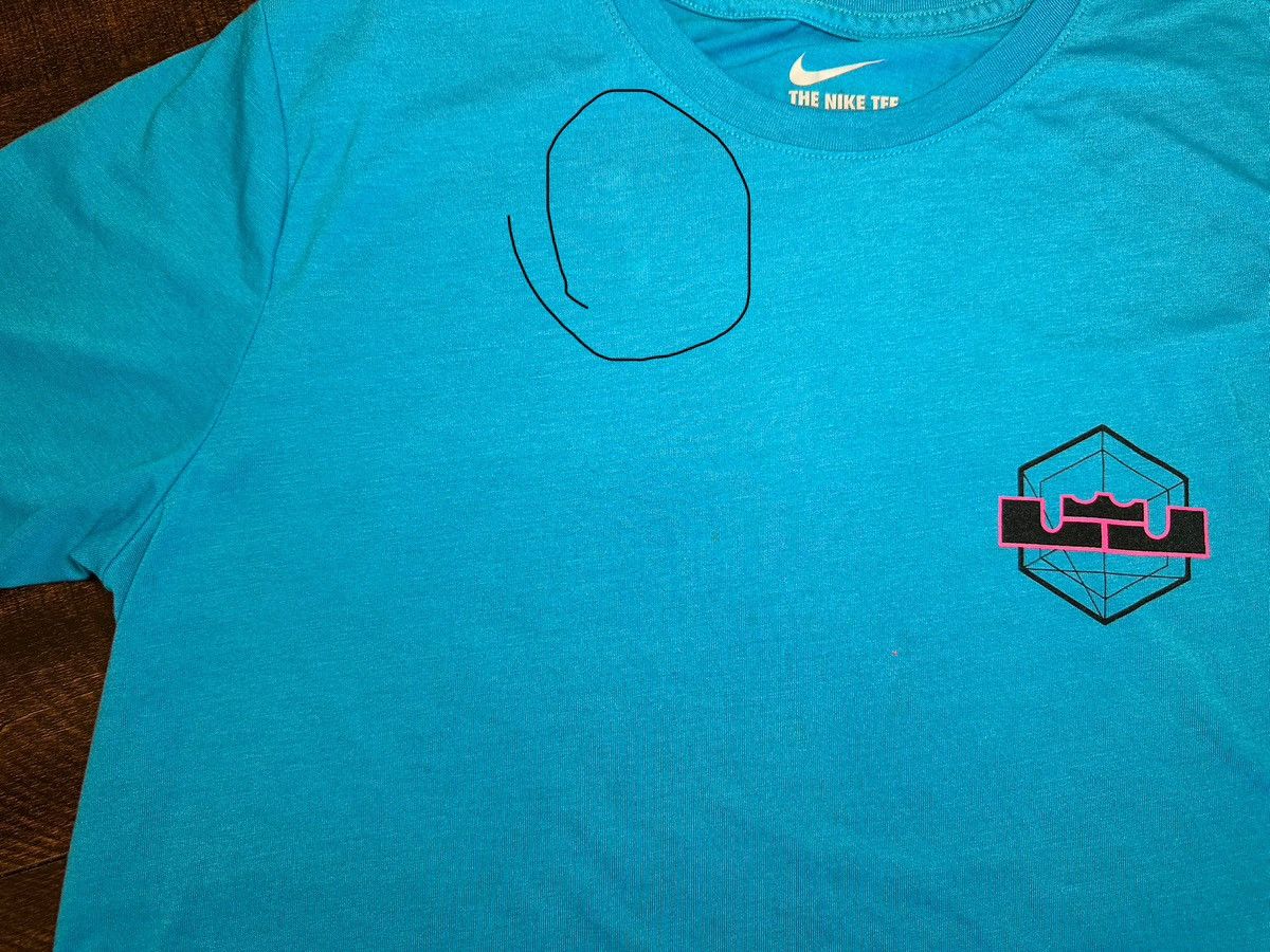 Nike Nike Lebron James Men’s T-shirt Blue South Beach-Size Medium Size US M / EU 48-50 / 2 - 2 Thumbnail