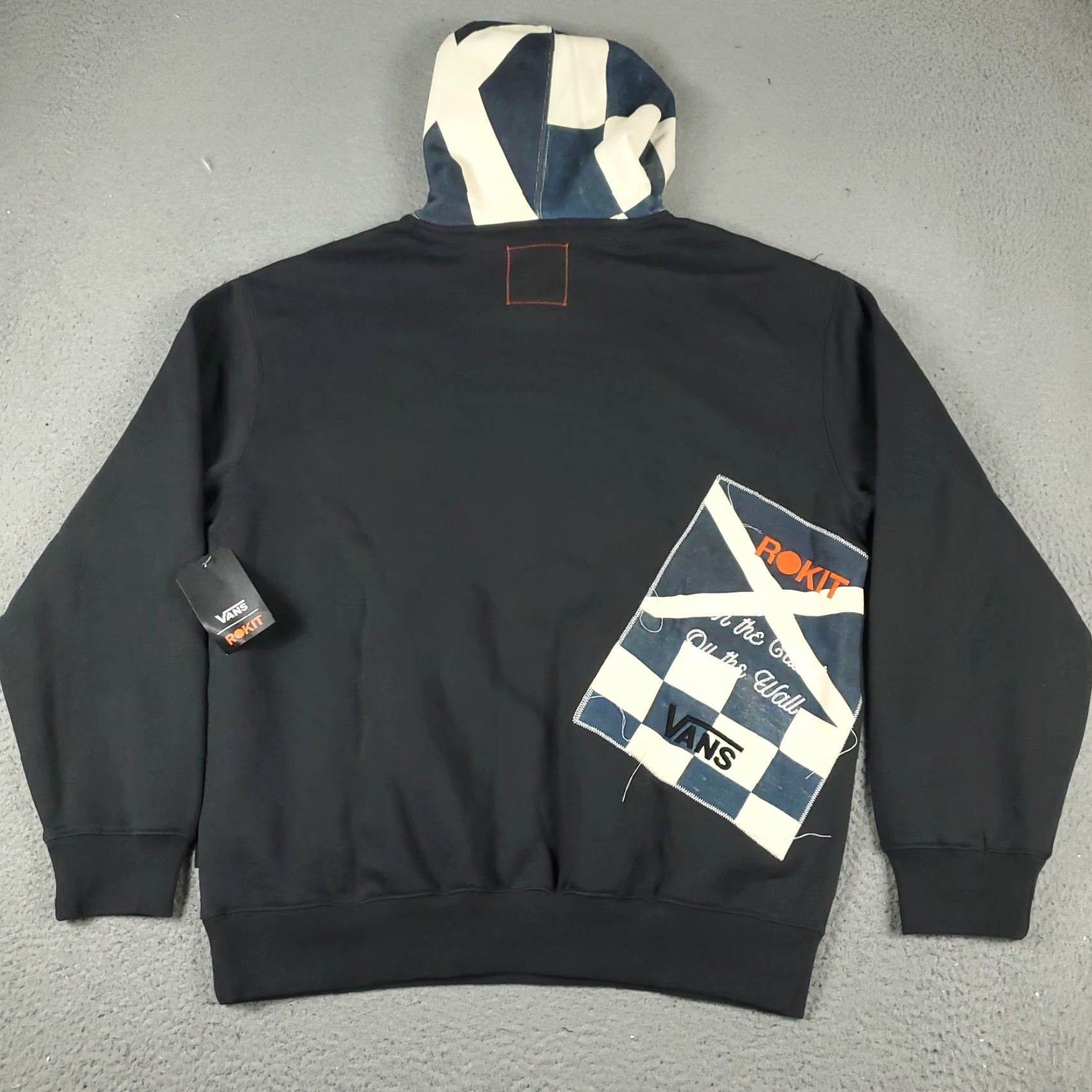 Vans VANS Hoodie Pullover Mens Medium Gray Long Sleeve Mock Neck Classic Outdoor Size US M / EU 48-50 / 2 - 5 Thumbnail